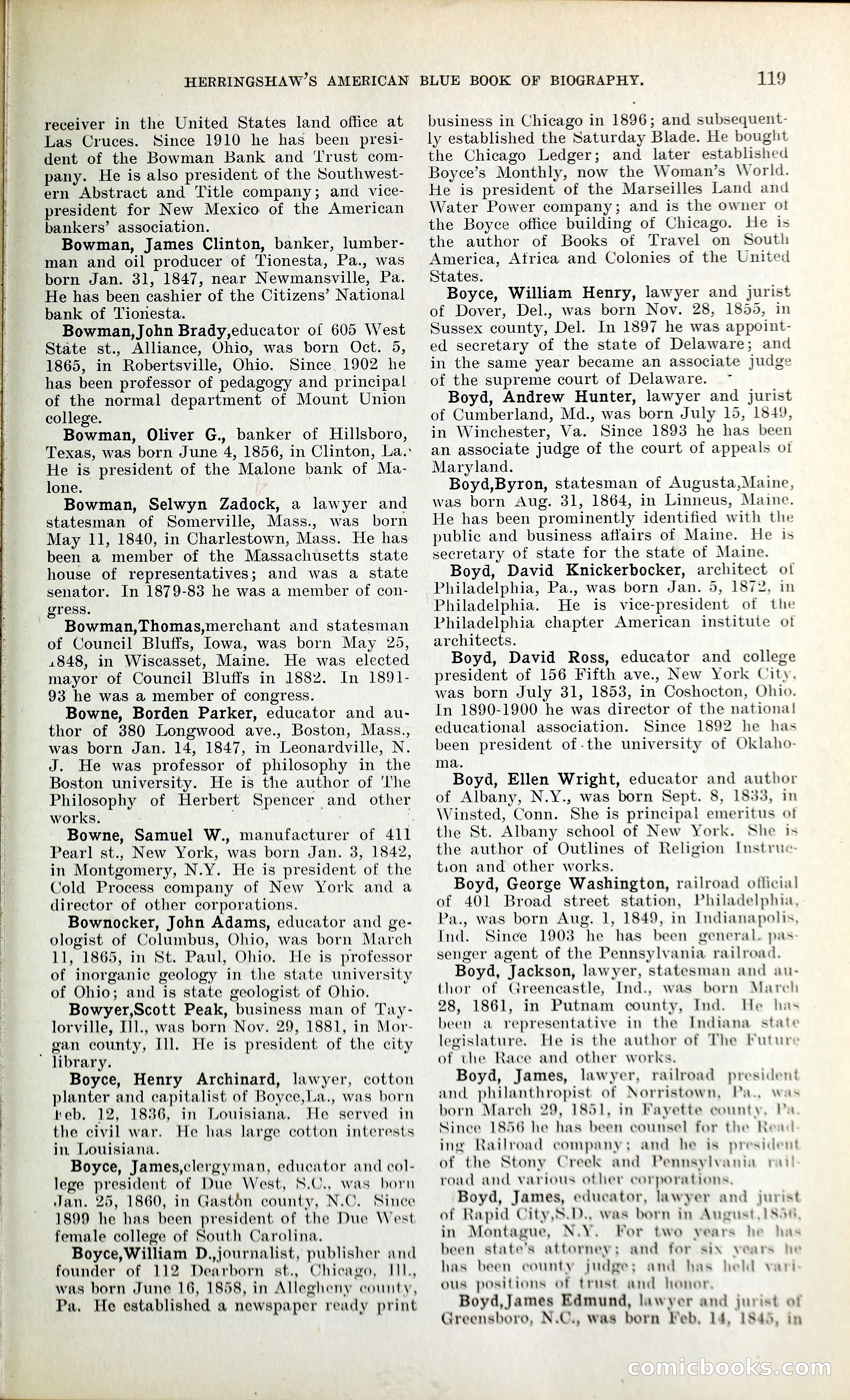 Herringshaw's American Blue Book of Biography — page 132 of 394