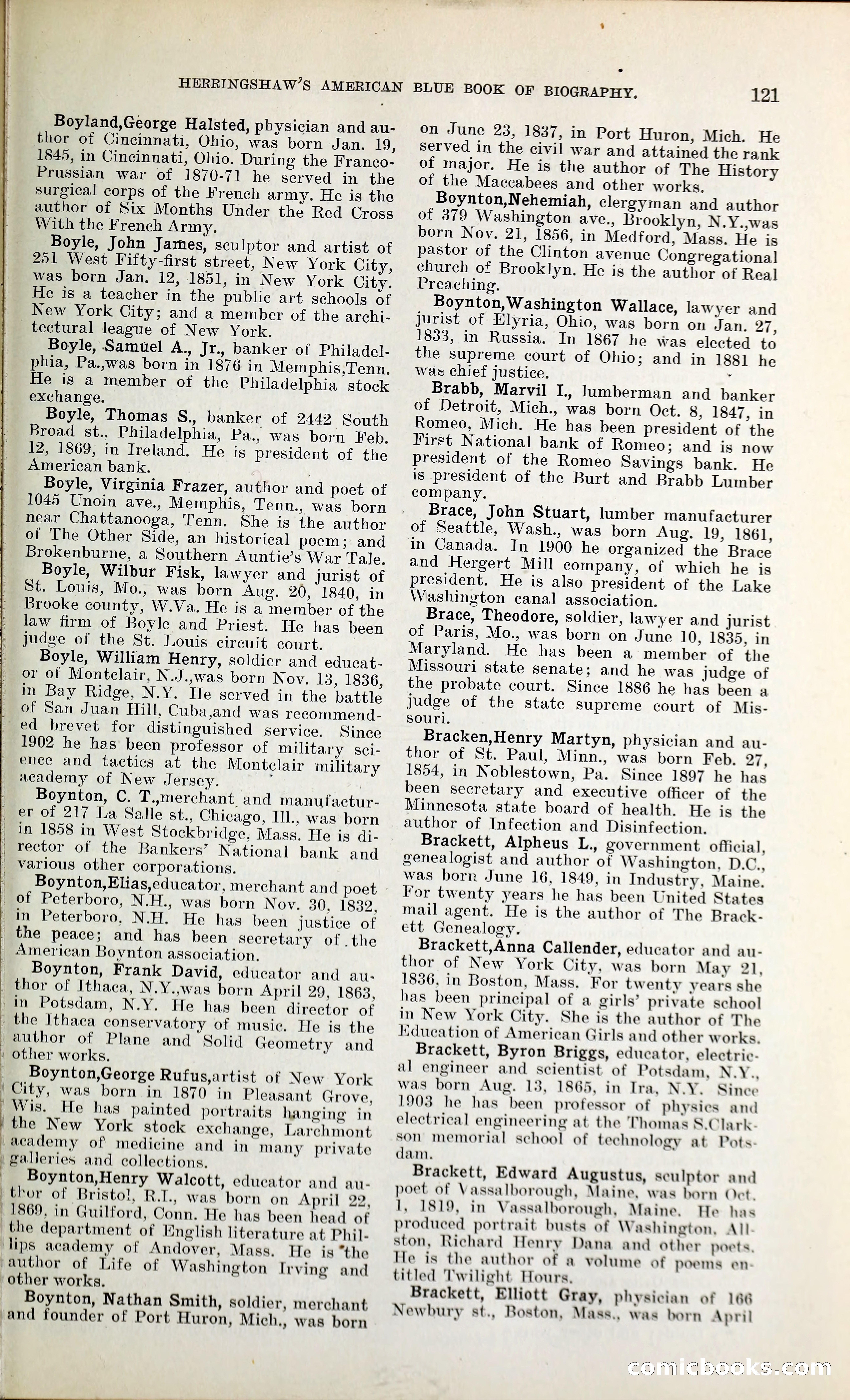 Herringshaw's American Blue Book of Biography — page 134 of 394