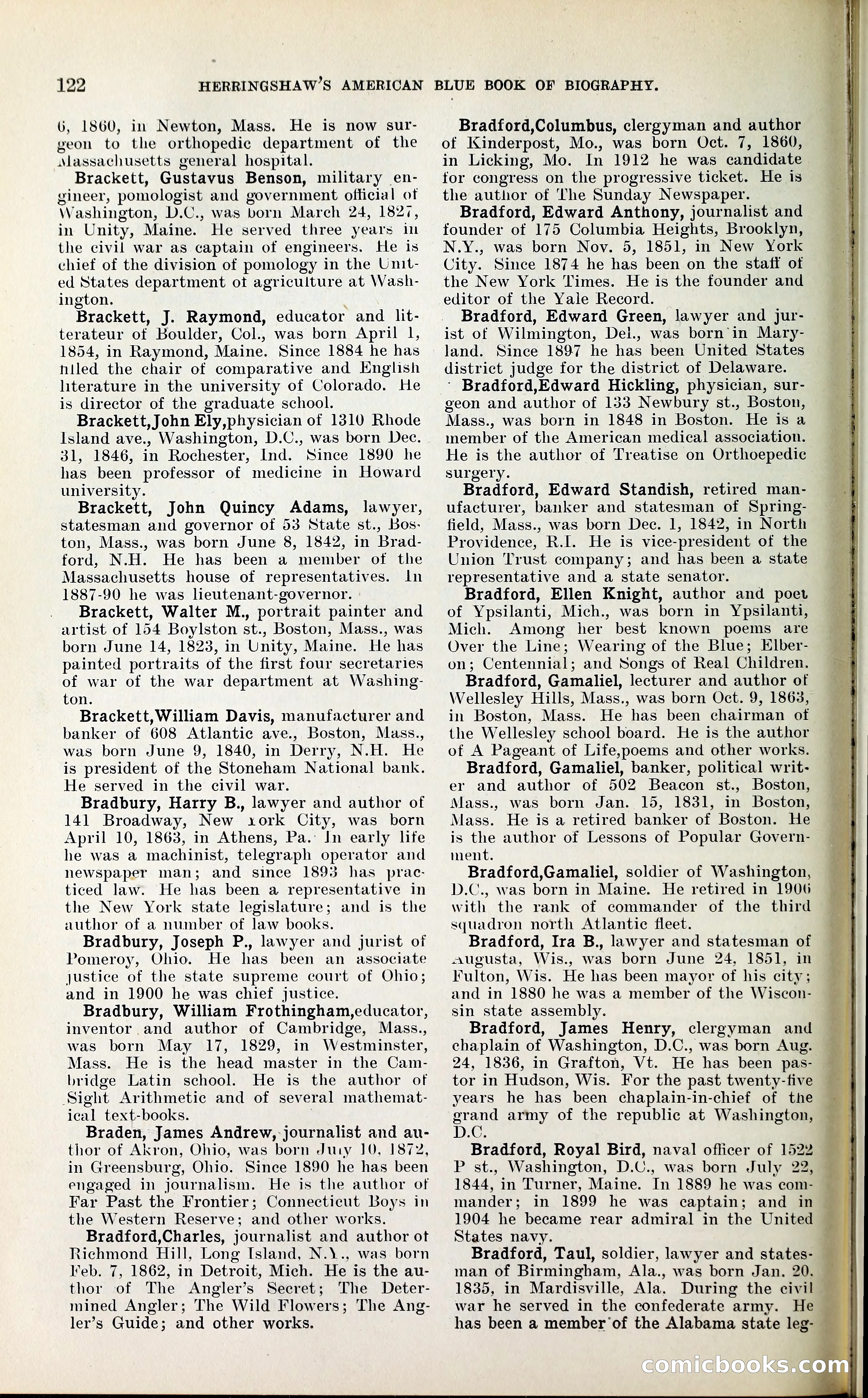Herringshaw's American Blue Book of Biography — page 135 of 394