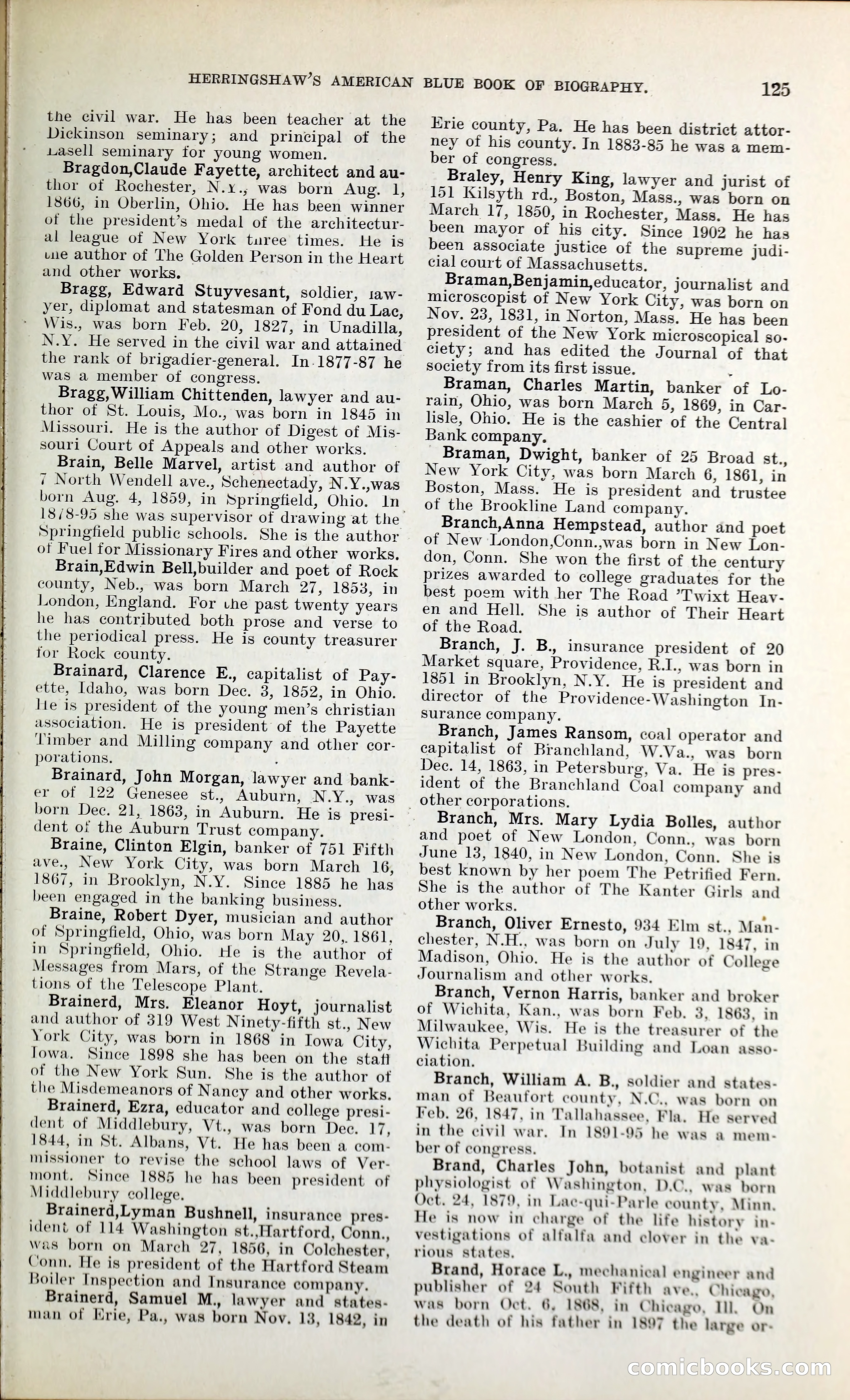 Herringshaw's American Blue Book of Biography — page 138 of 394