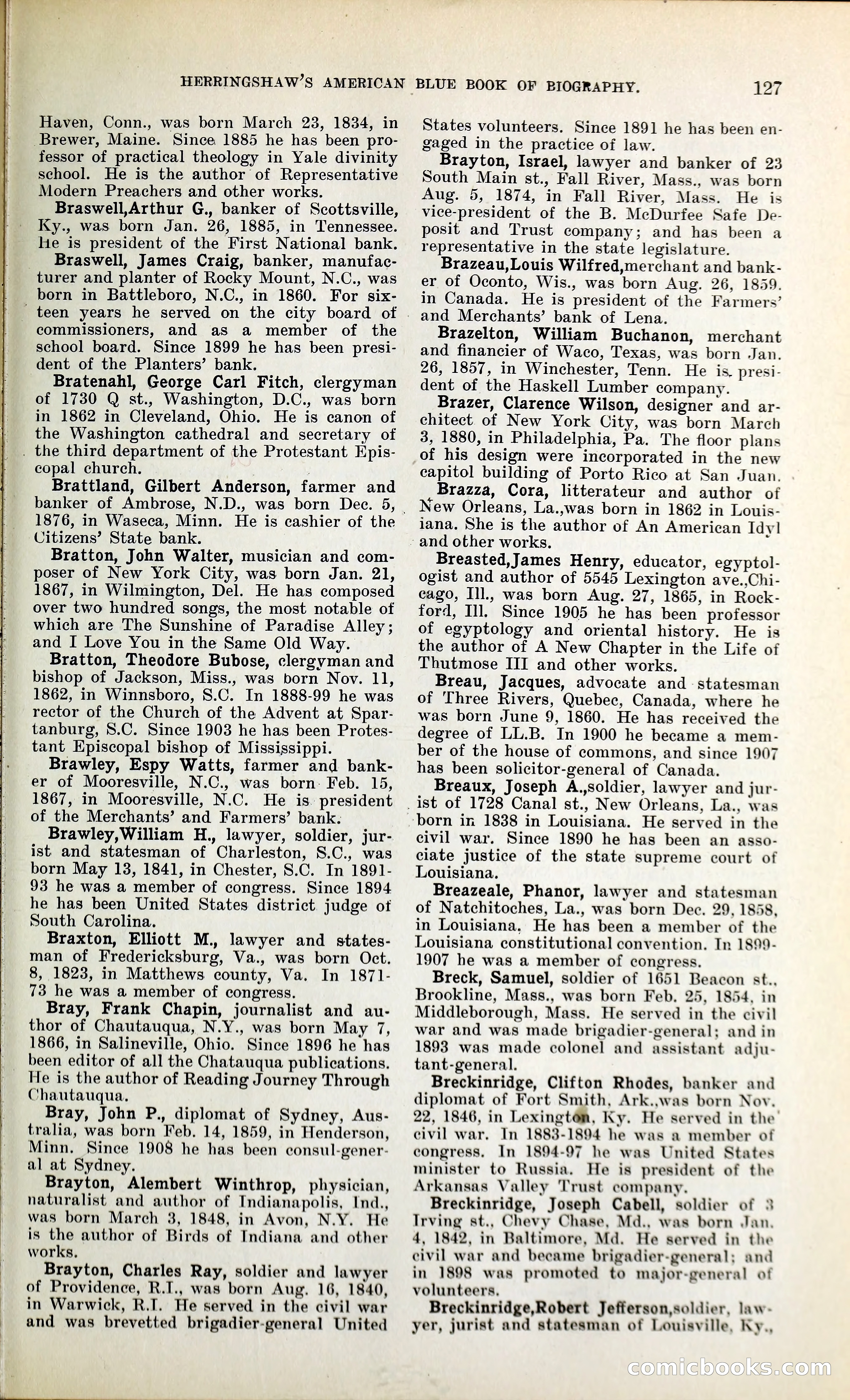 Herringshaw's American Blue Book of Biography — page 140 of 394