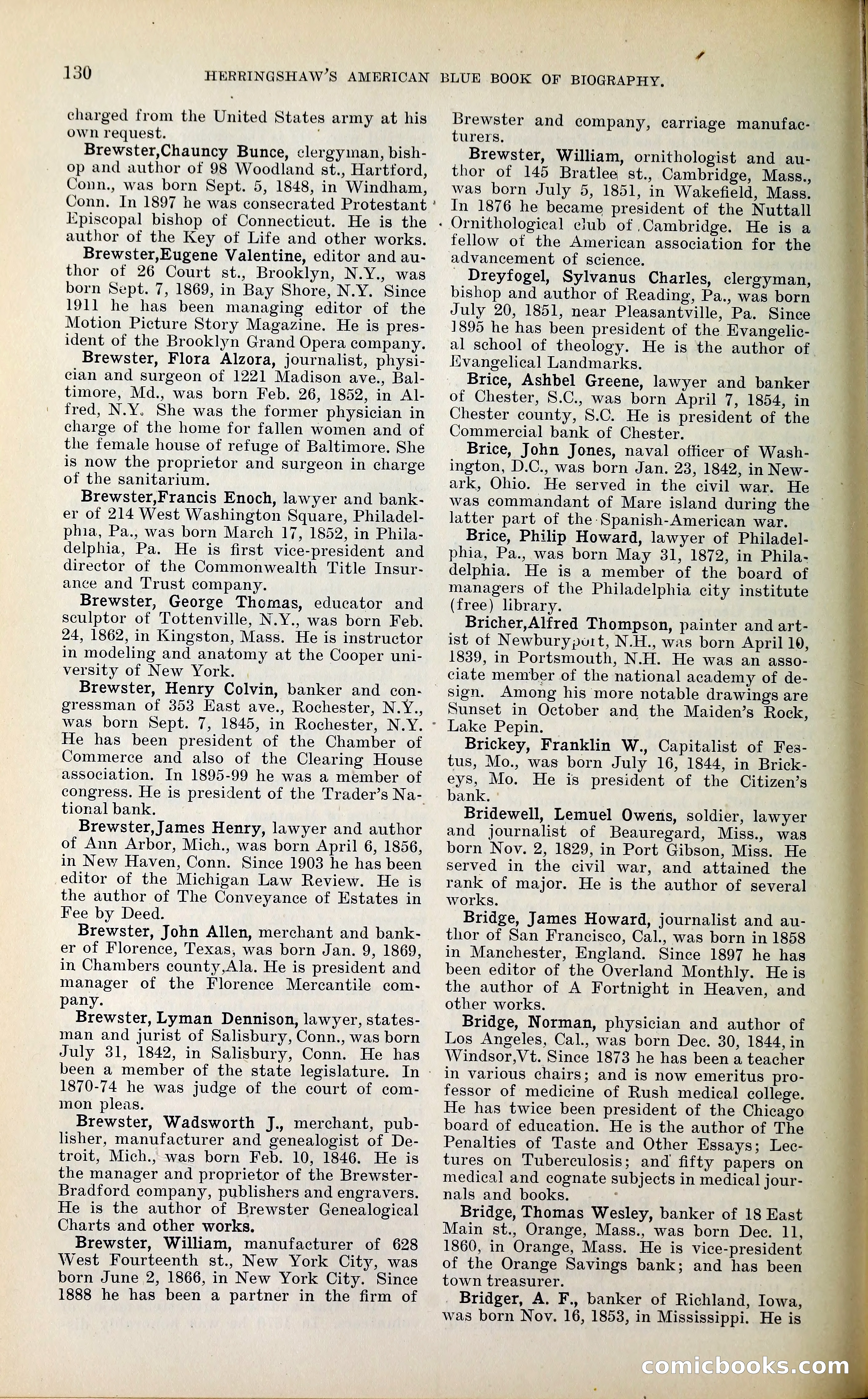 Herringshaw's American Blue Book of Biography — page 143 of 394