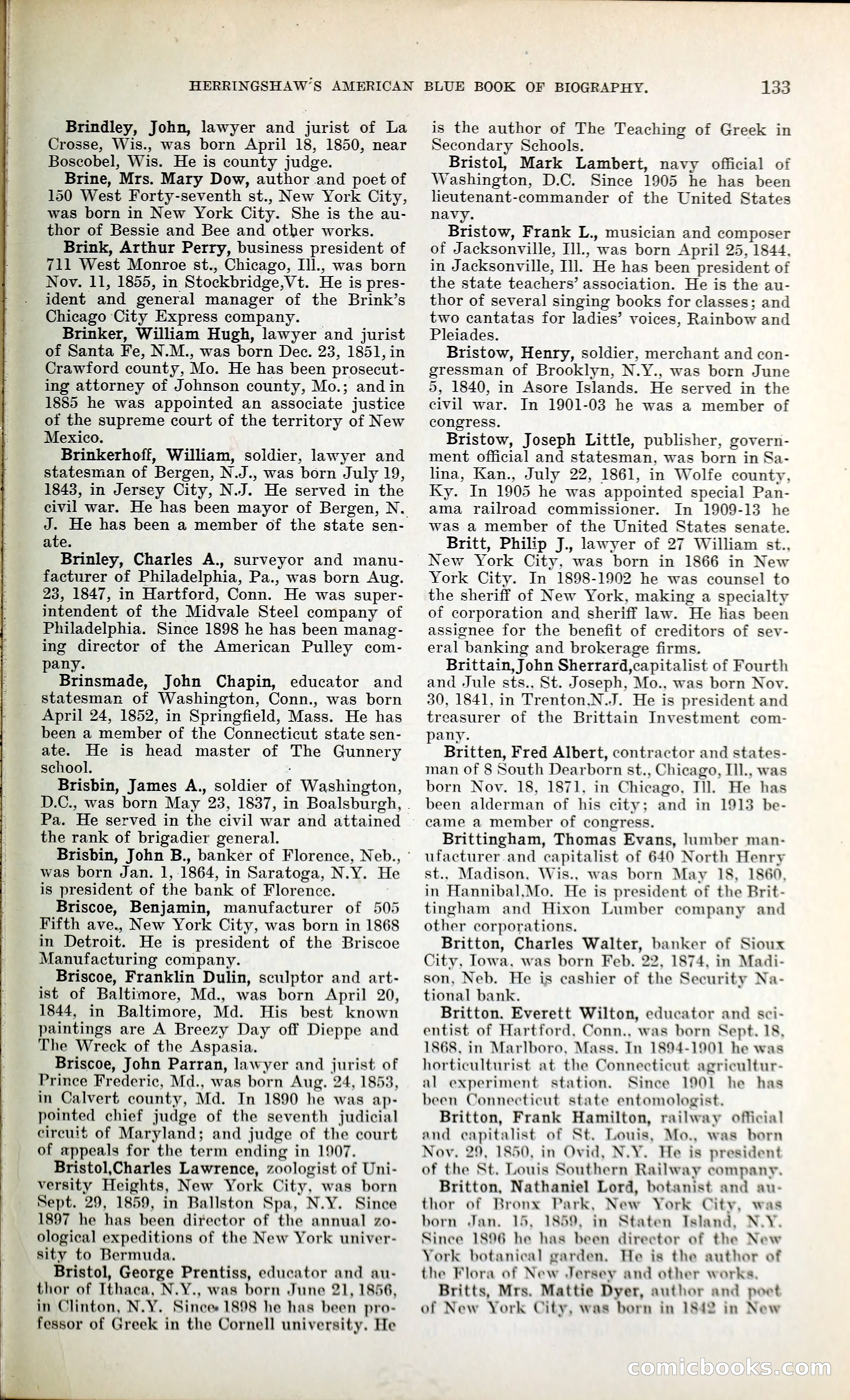 Herringshaw's American Blue Book of Biography — page 146 of 394
