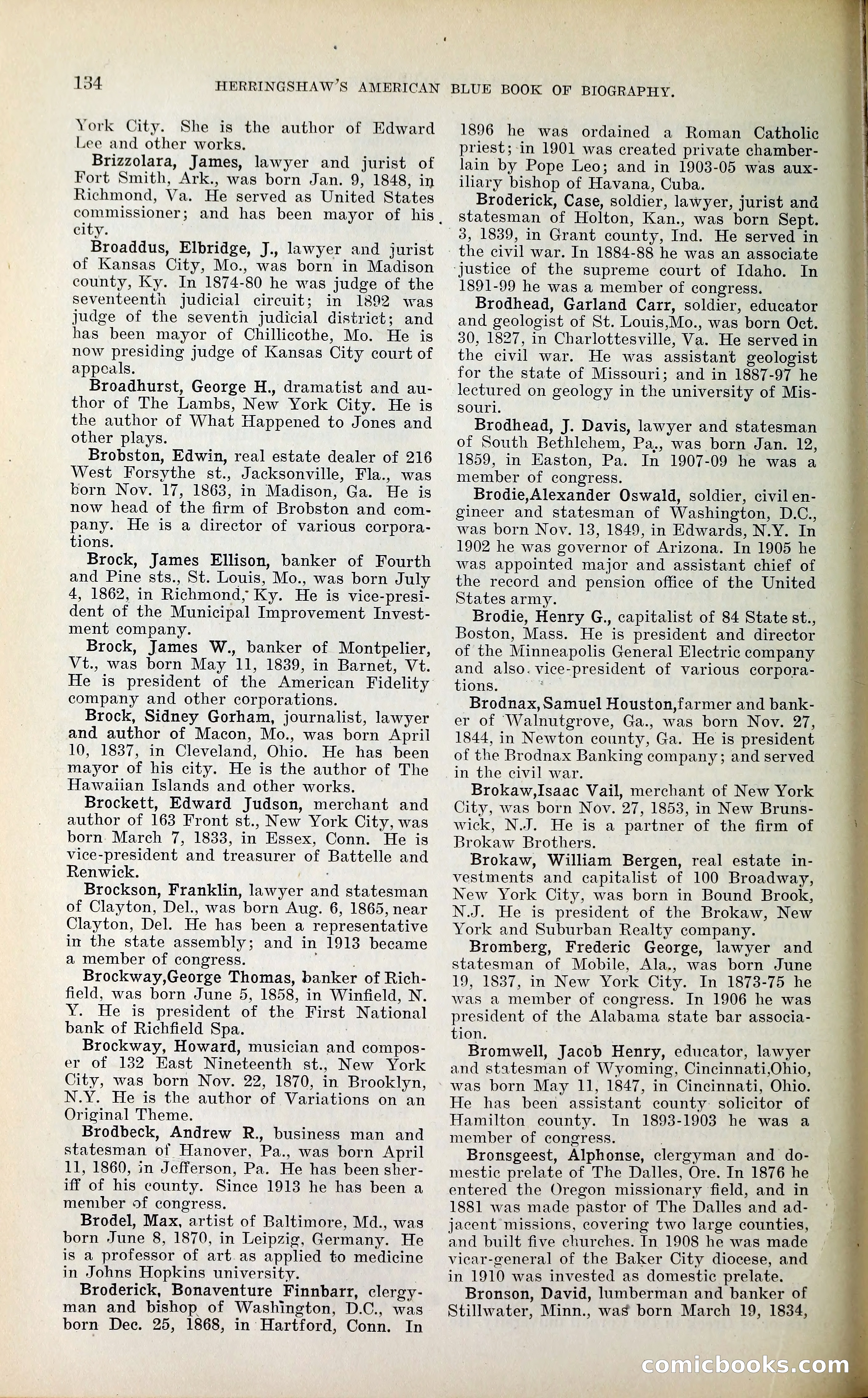 Herringshaw's American Blue Book of Biography — page 147 of 394