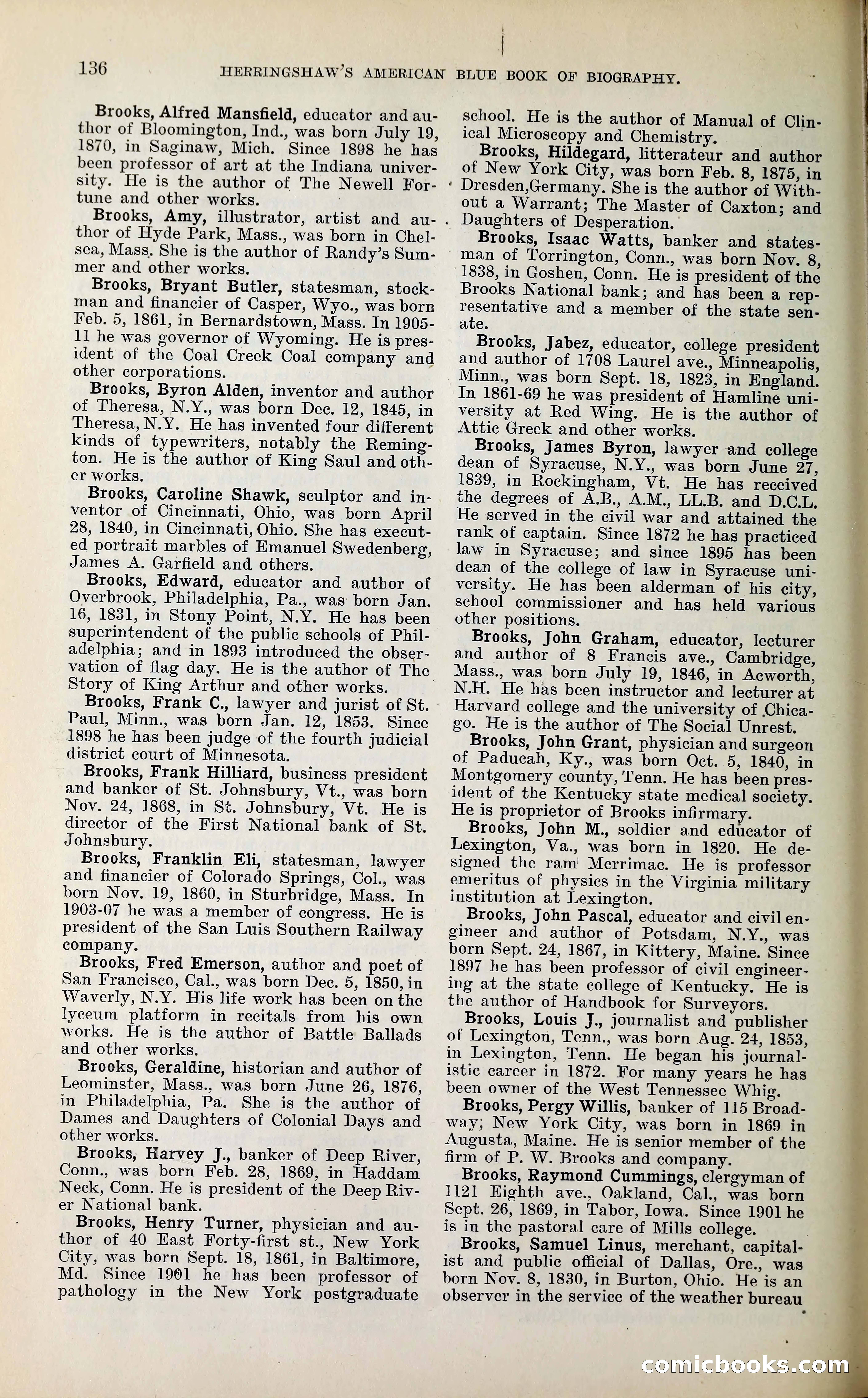 Herringshaw's American Blue Book of Biography — page 149 of 394