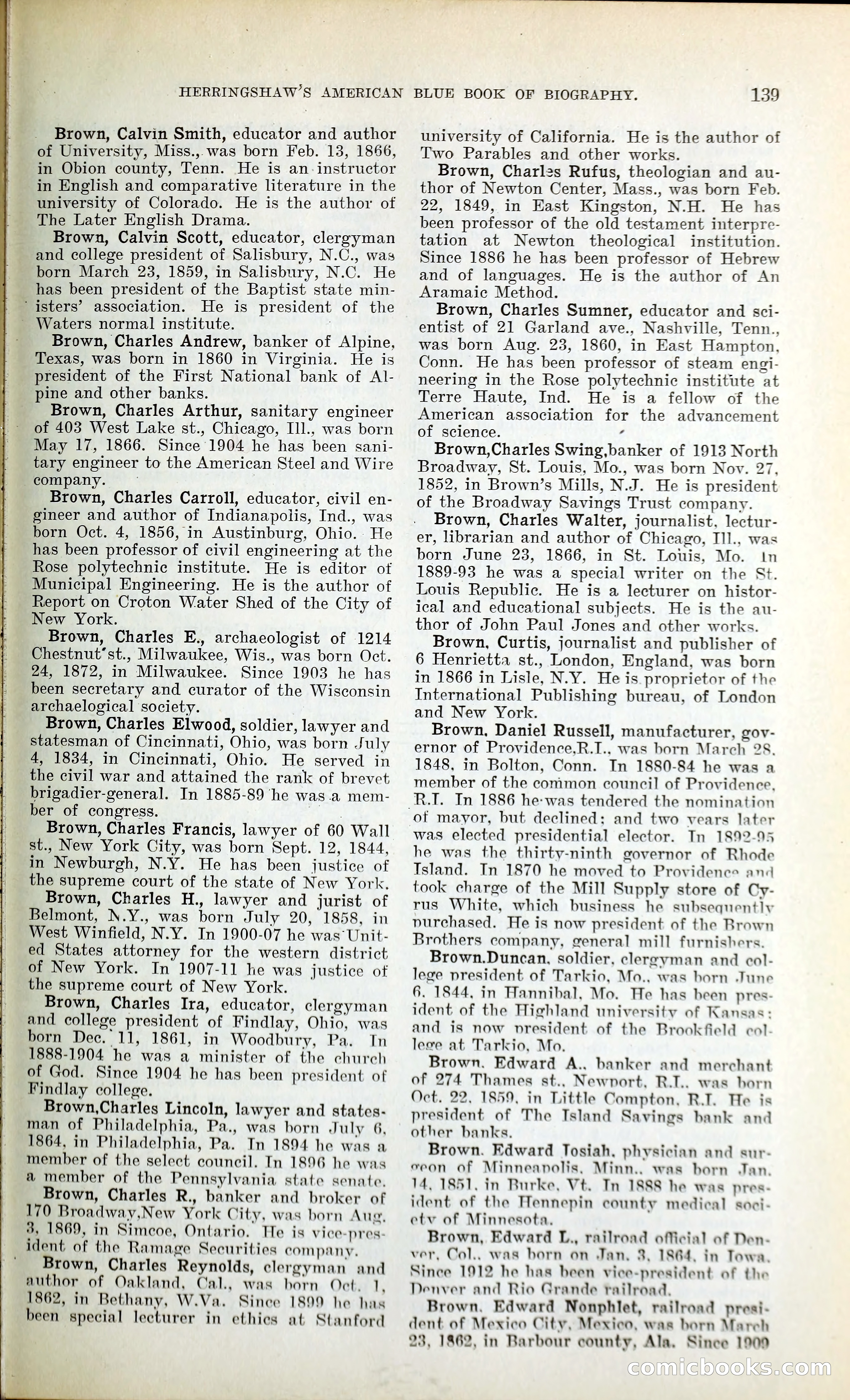 Herringshaw's American Blue Book of Biography — page 152 of 394