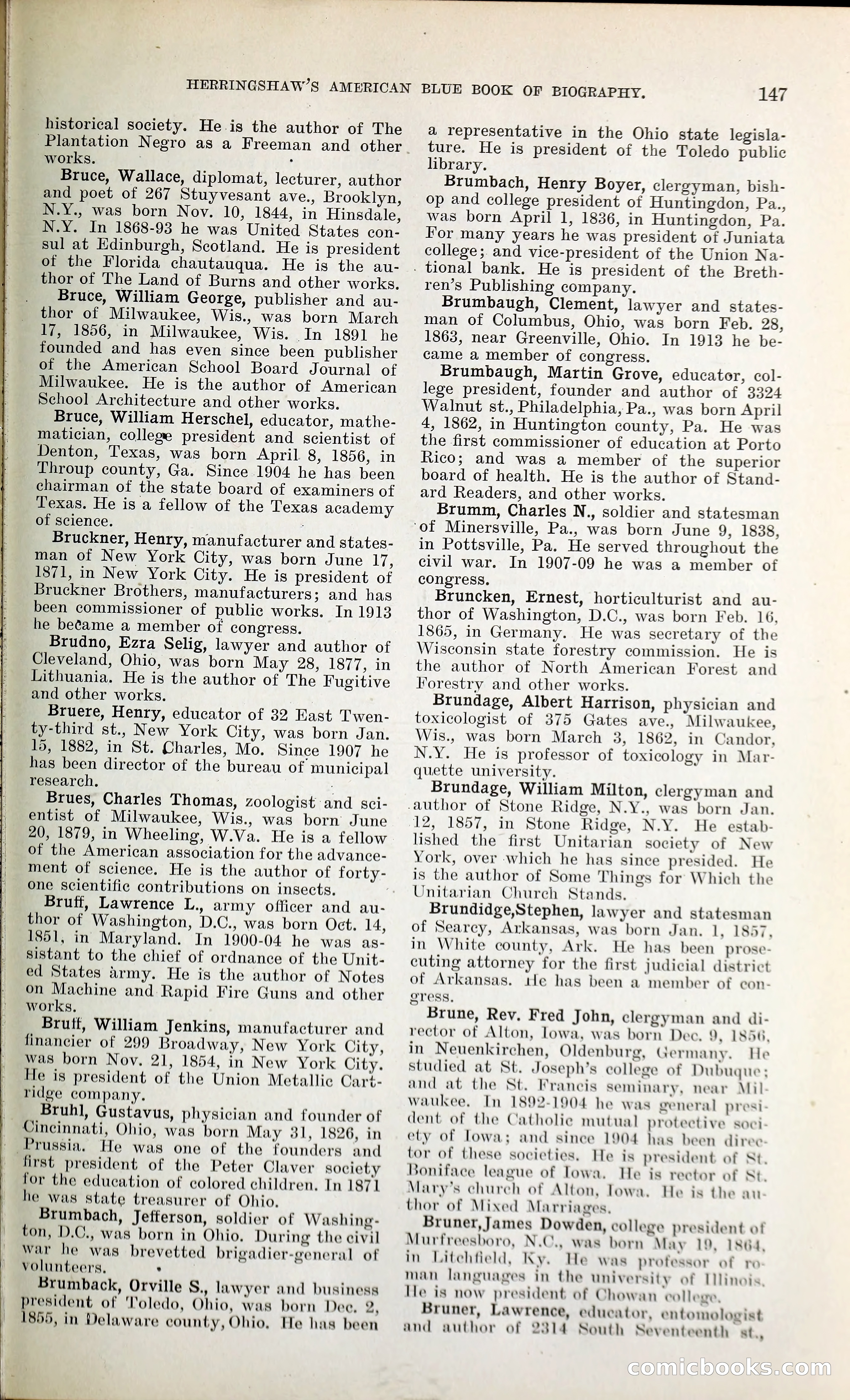 Herringshaw's American Blue Book of Biography — page 160 of 394