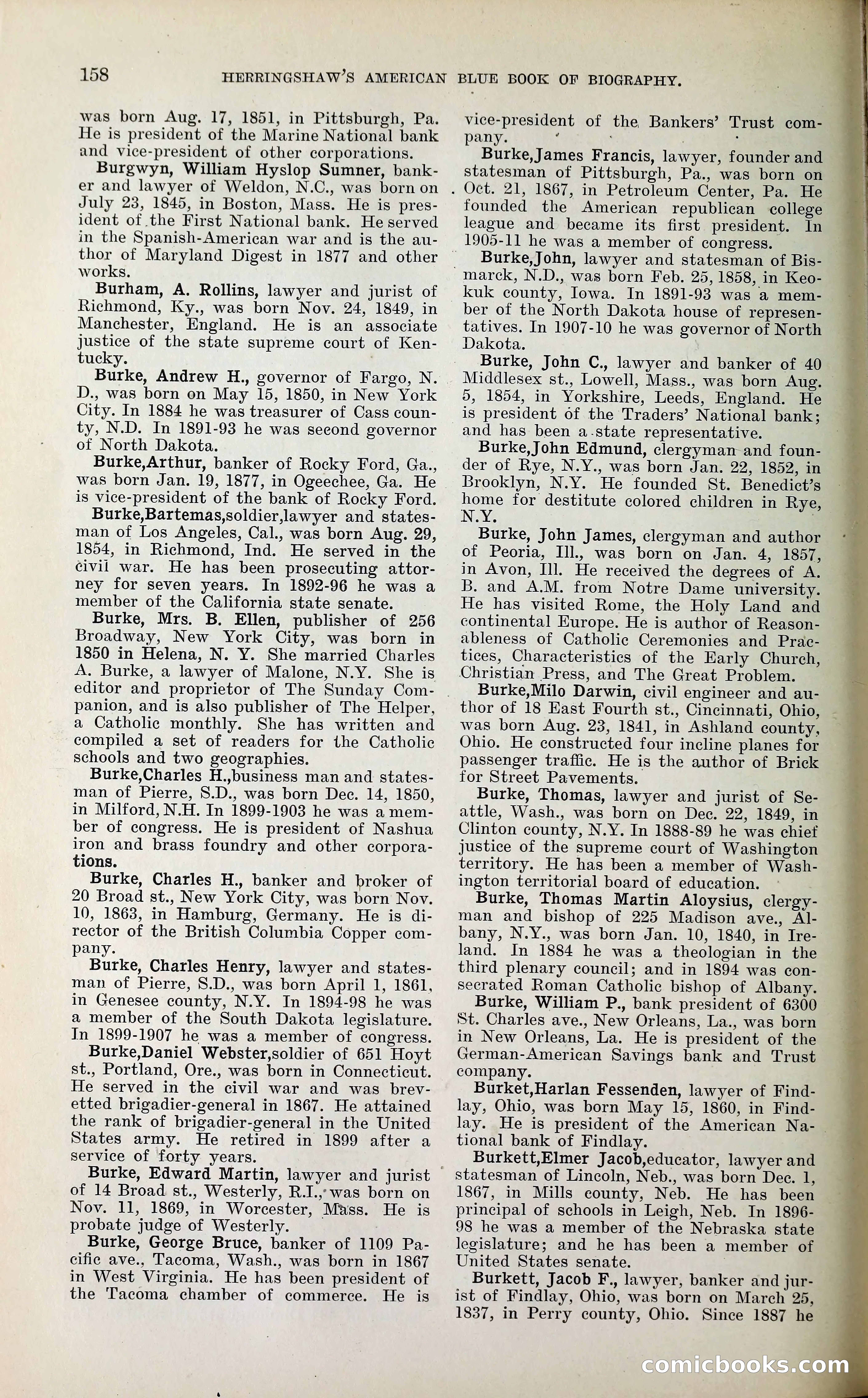 Herringshaw's American Blue Book of Biography — page 171 of 394