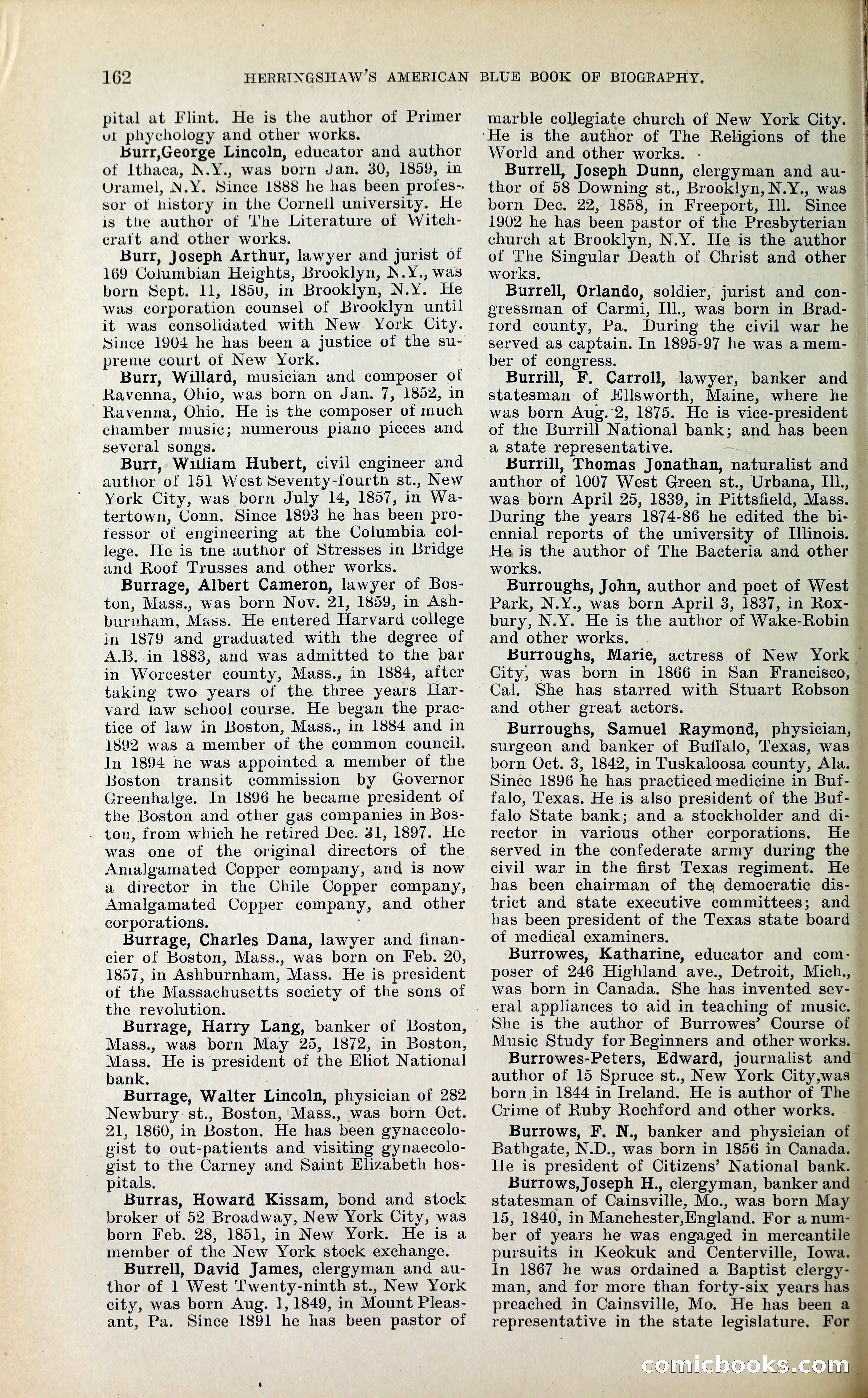 Herringshaw's American Blue Book of Biography — page 175 of 394