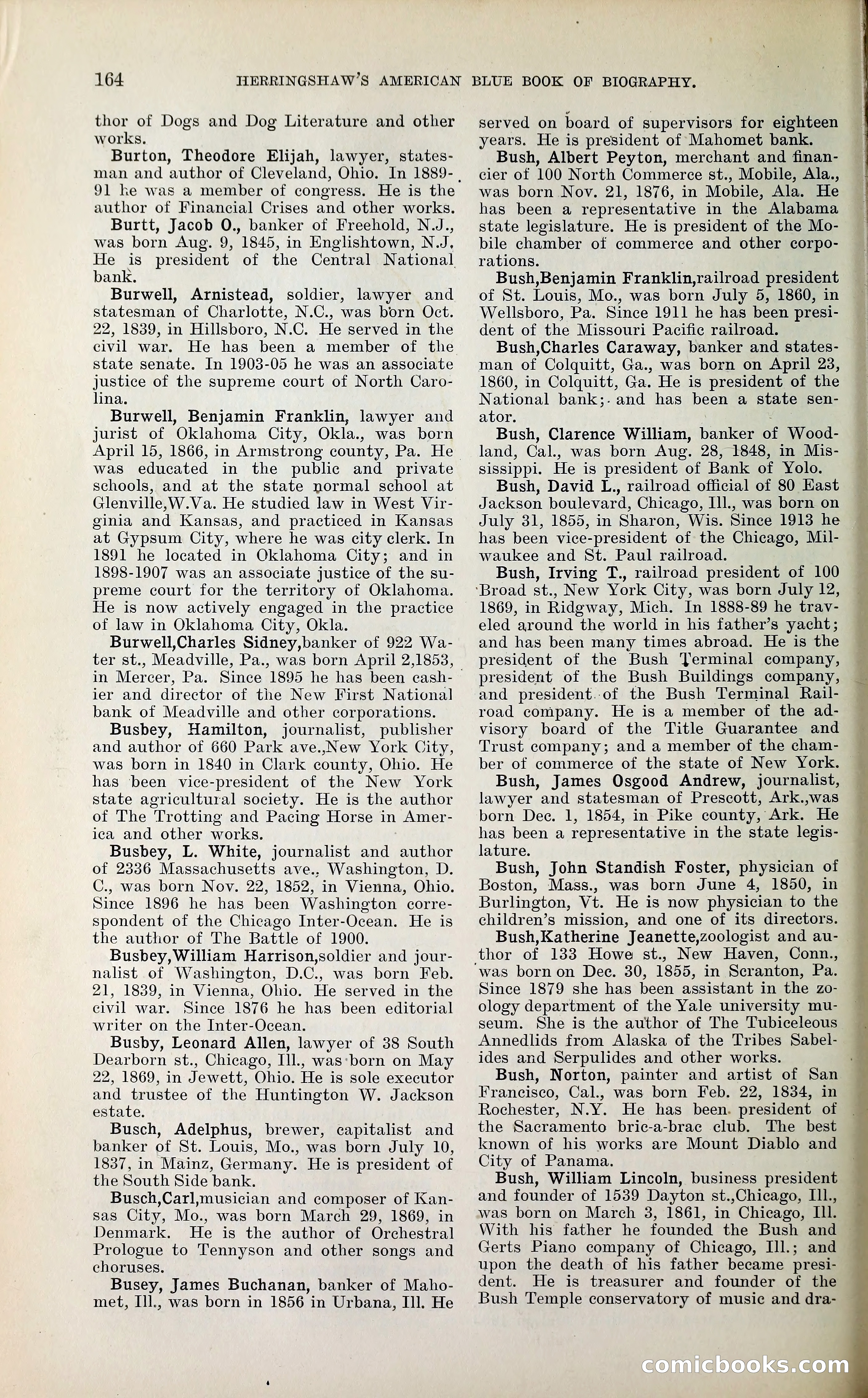 Herringshaw's American Blue Book of Biography — page 177 of 394