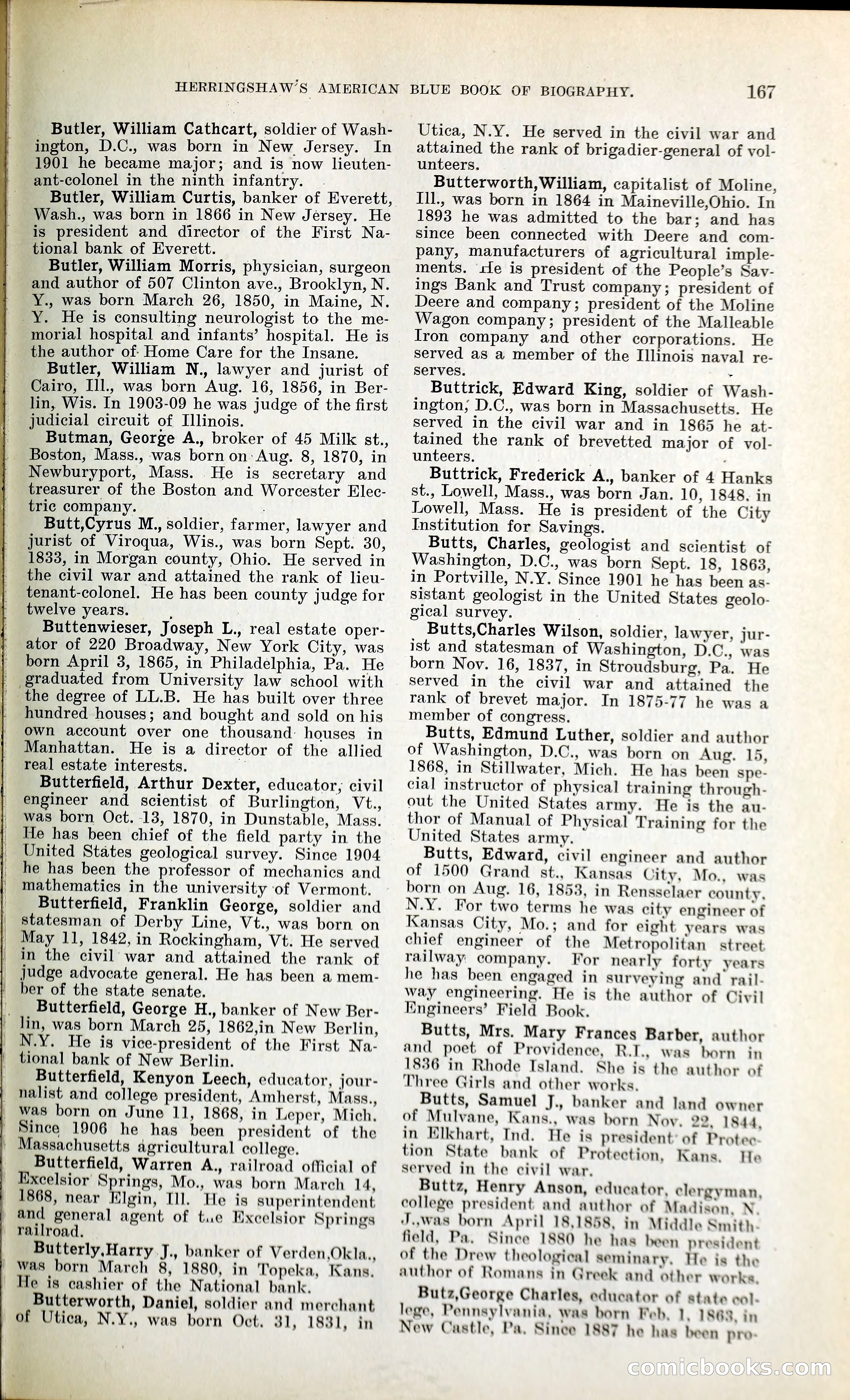 Herringshaw's American Blue Book of Biography — page 180 of 394