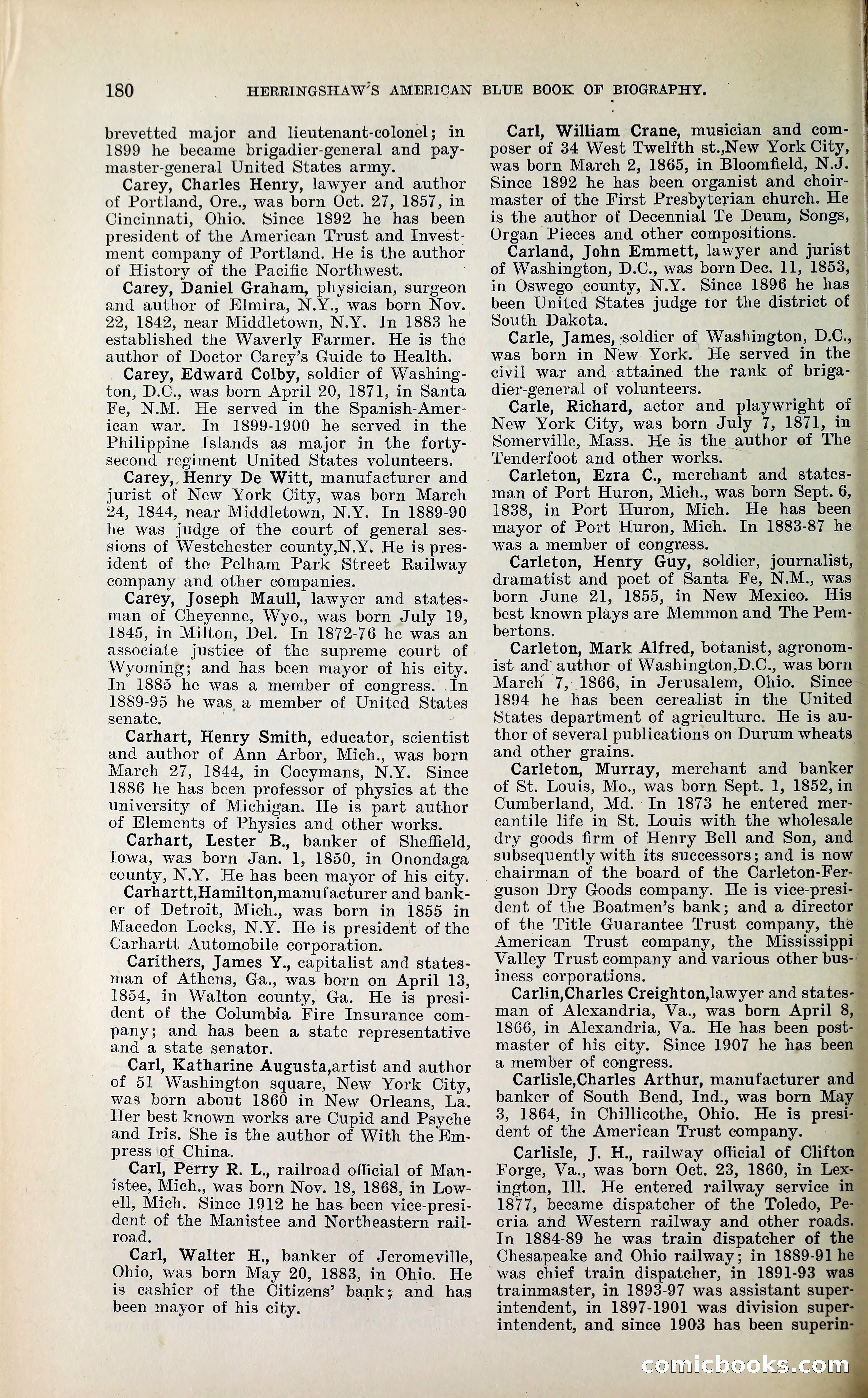 Herringshaw's American Blue Book of Biography — page 193 of 394