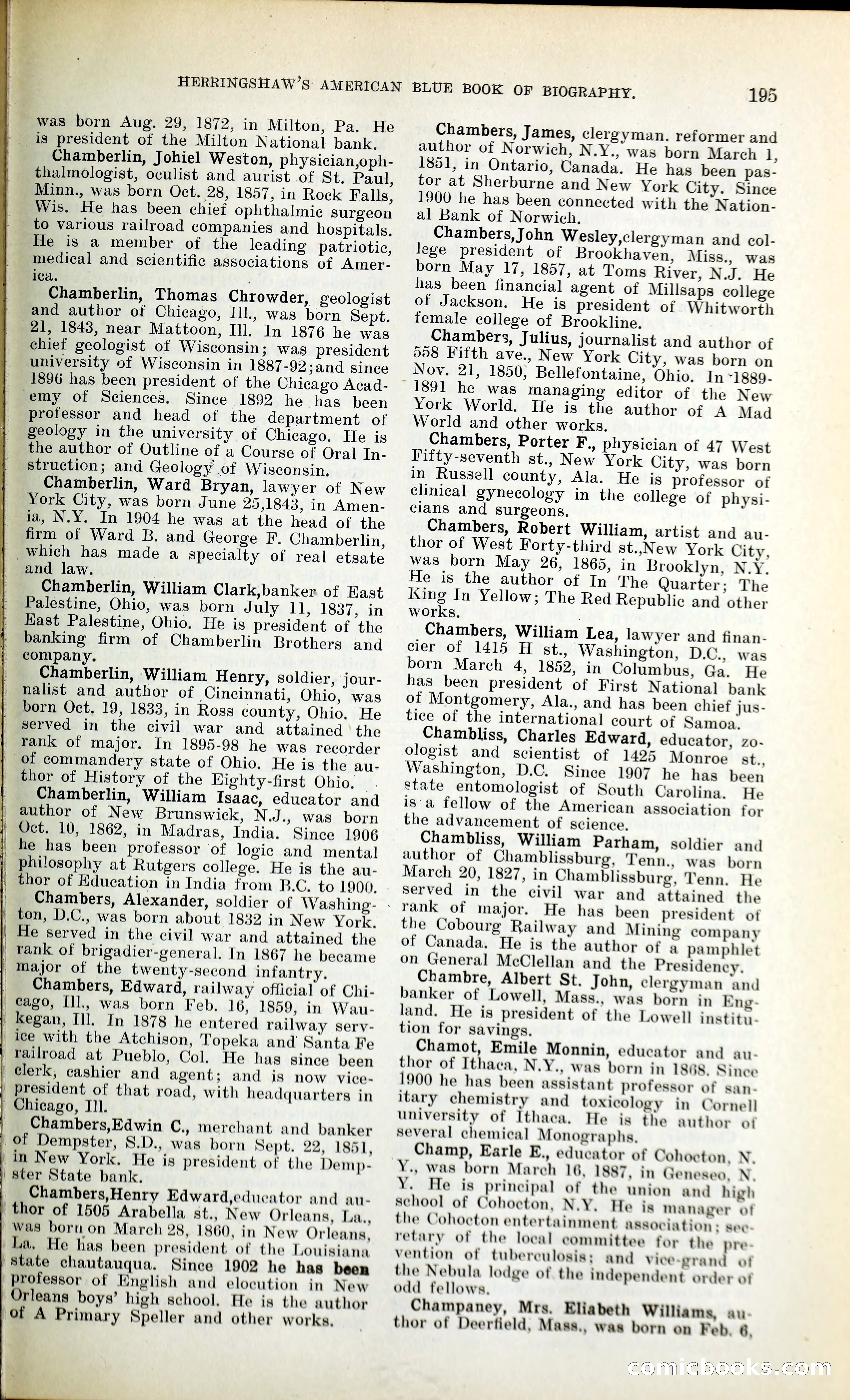 Herringshaw's American Blue Book of Biography — page 208 of 394