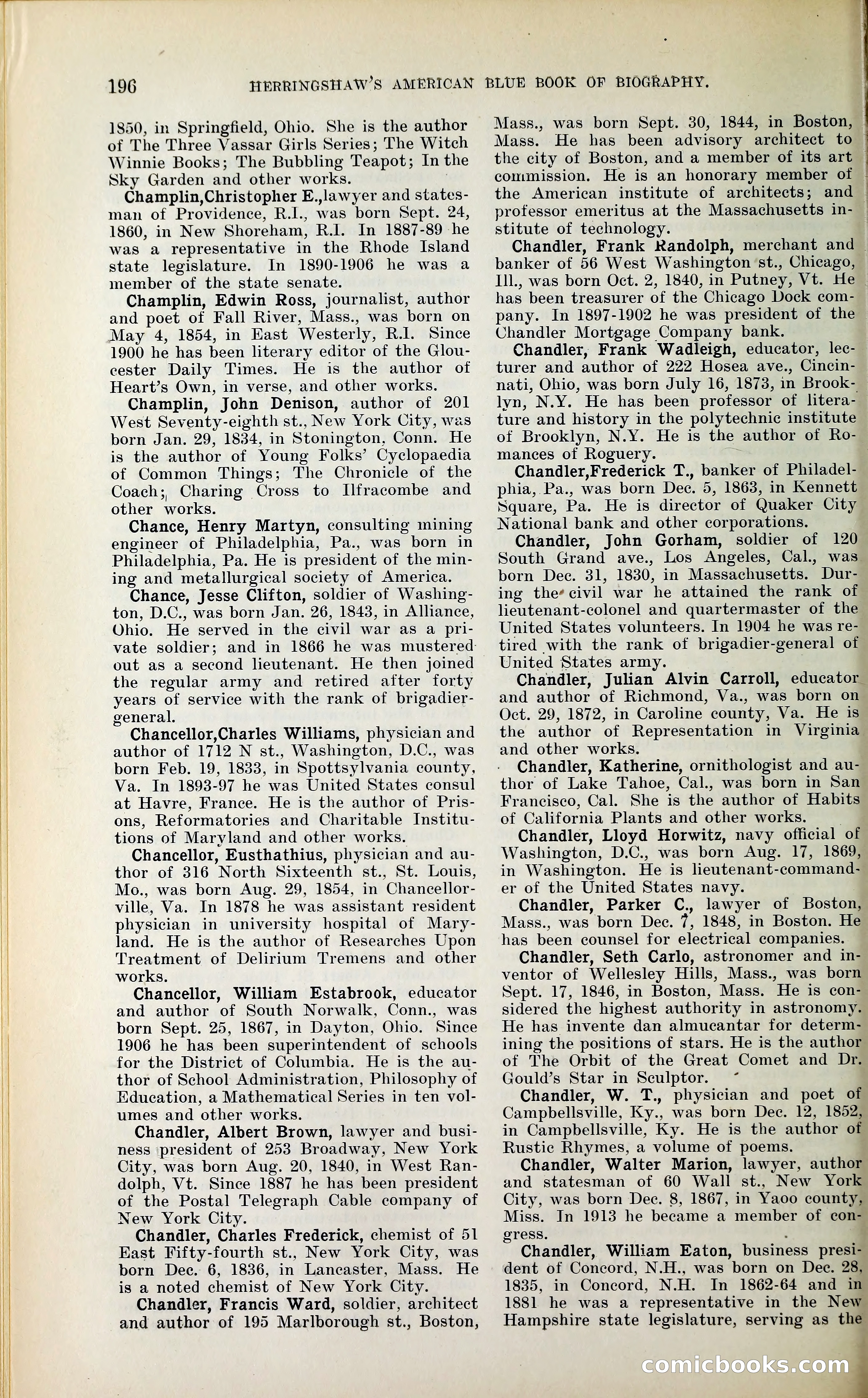 Herringshaw's American Blue Book of Biography — page 209 of 394