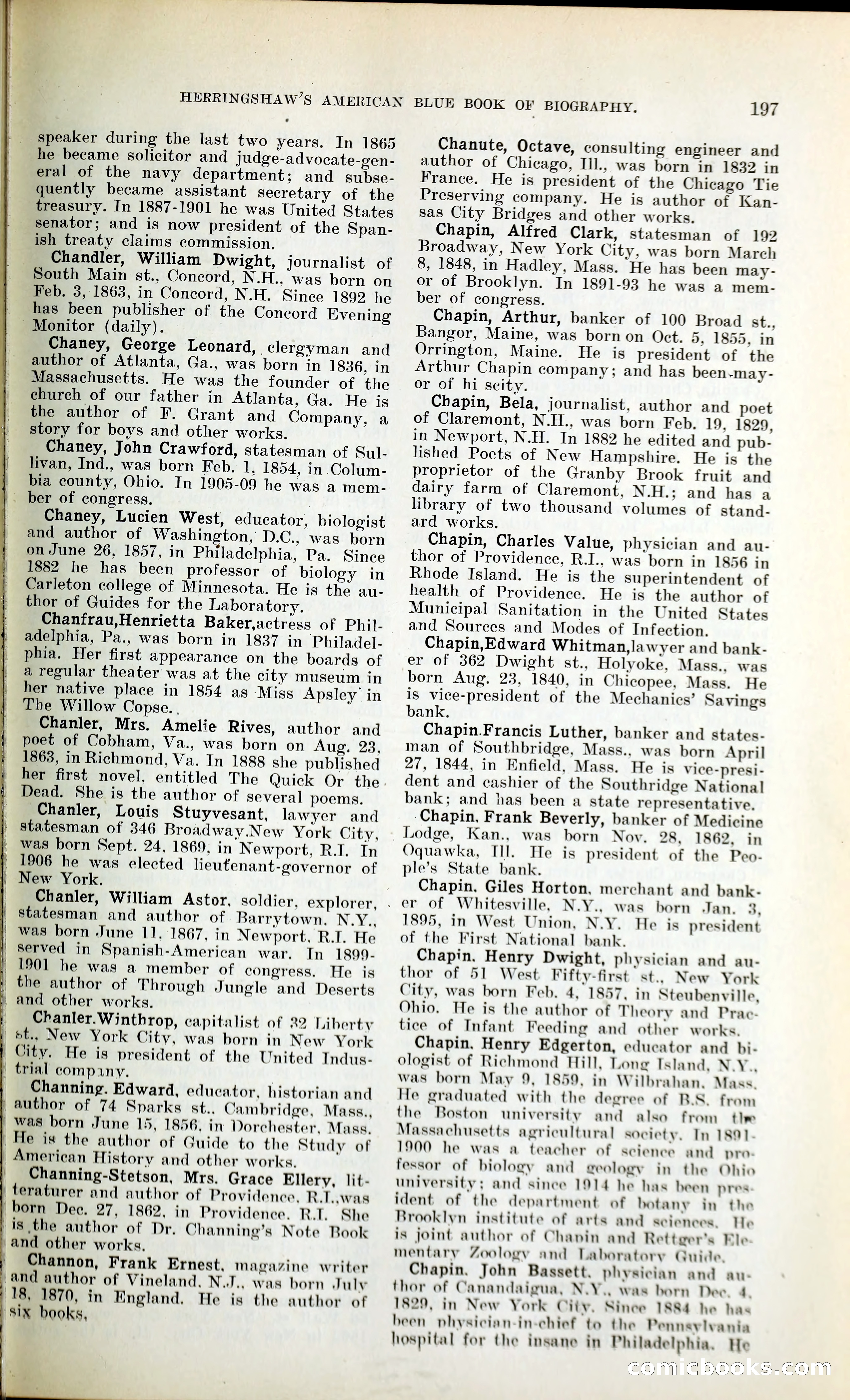 Herringshaw's American Blue Book of Biography — page 210 of 394