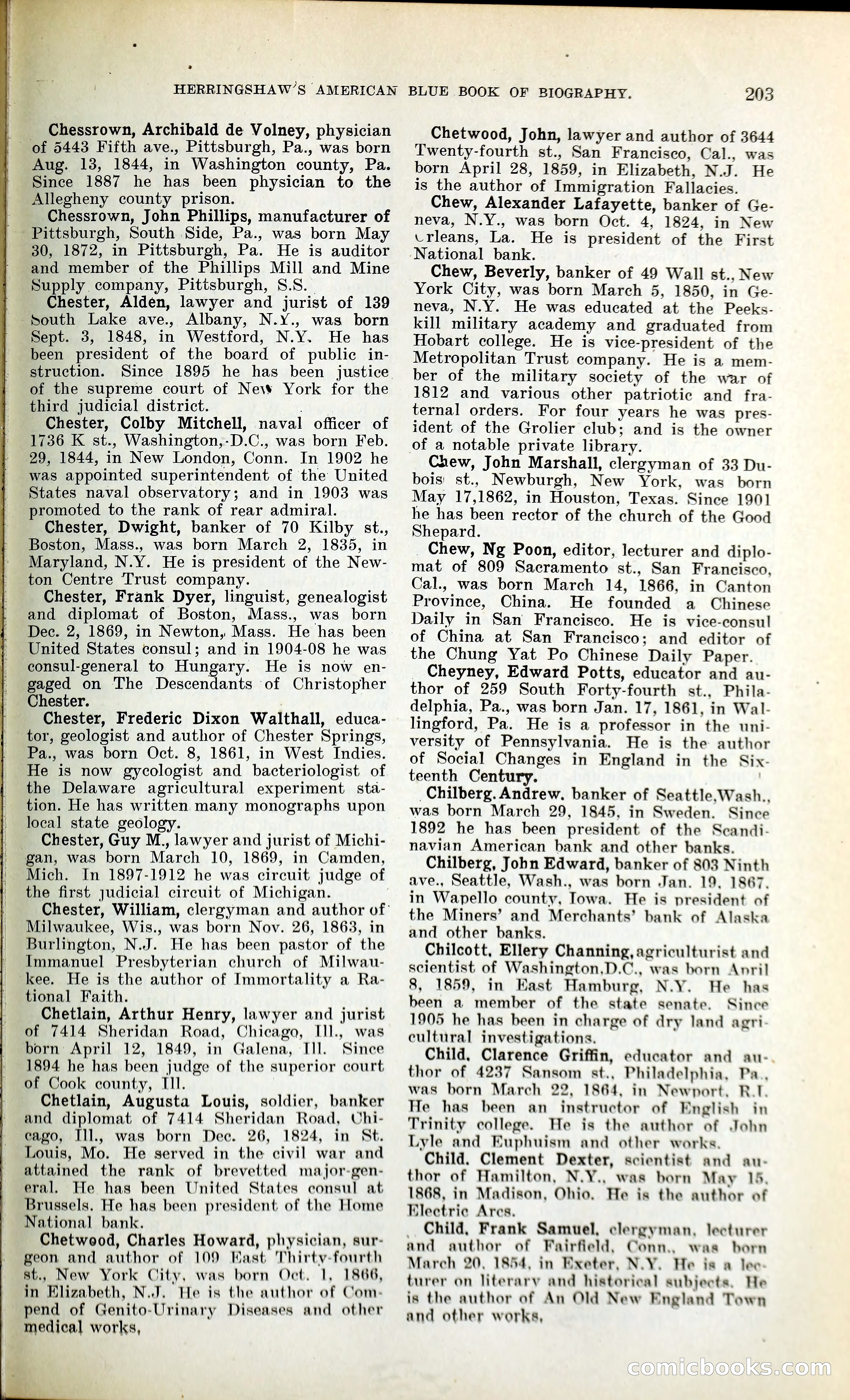 Herringshaw's American Blue Book of Biography — page 216 of 394