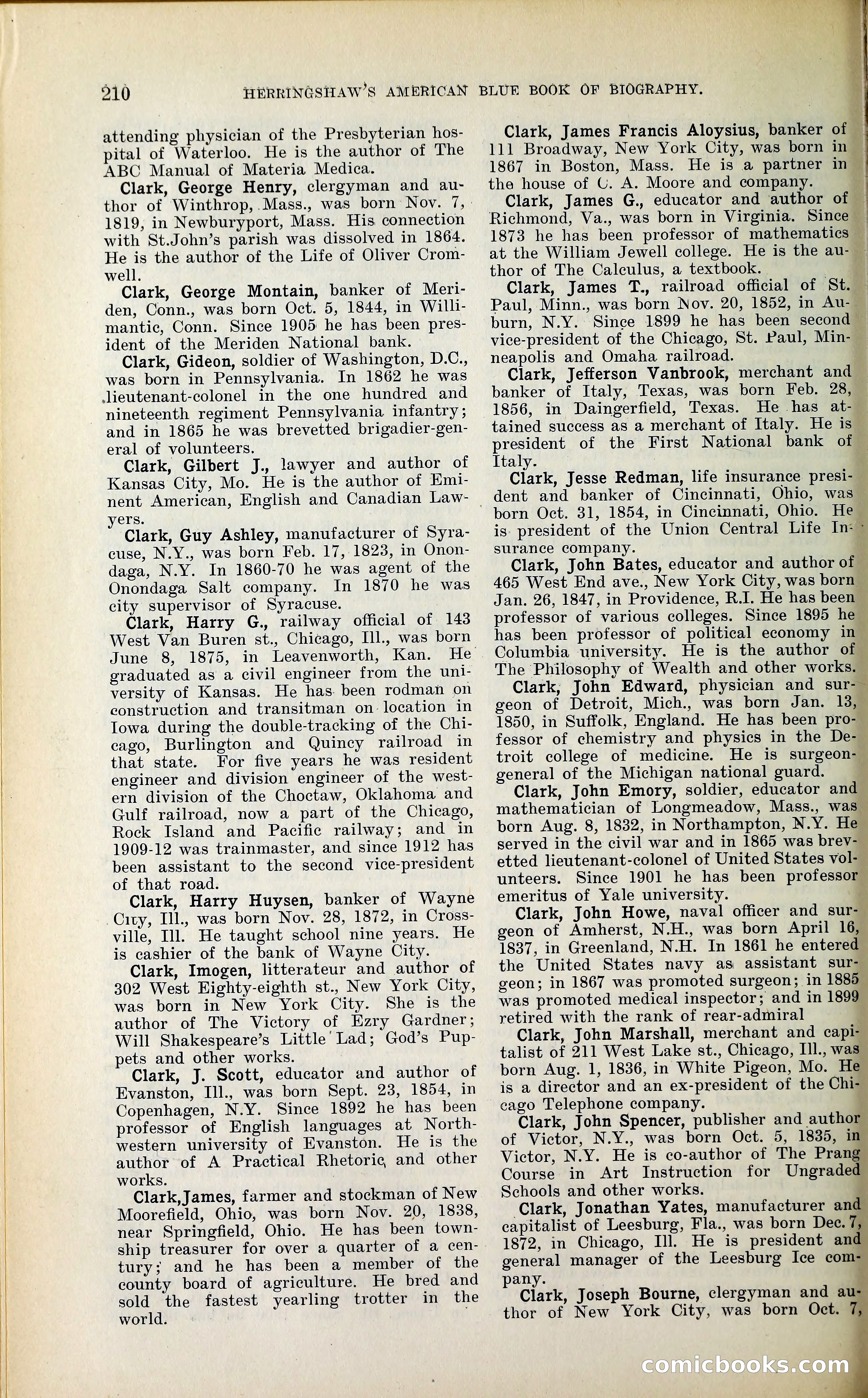 Herringshaw's American Blue Book of Biography — page 223 of 394