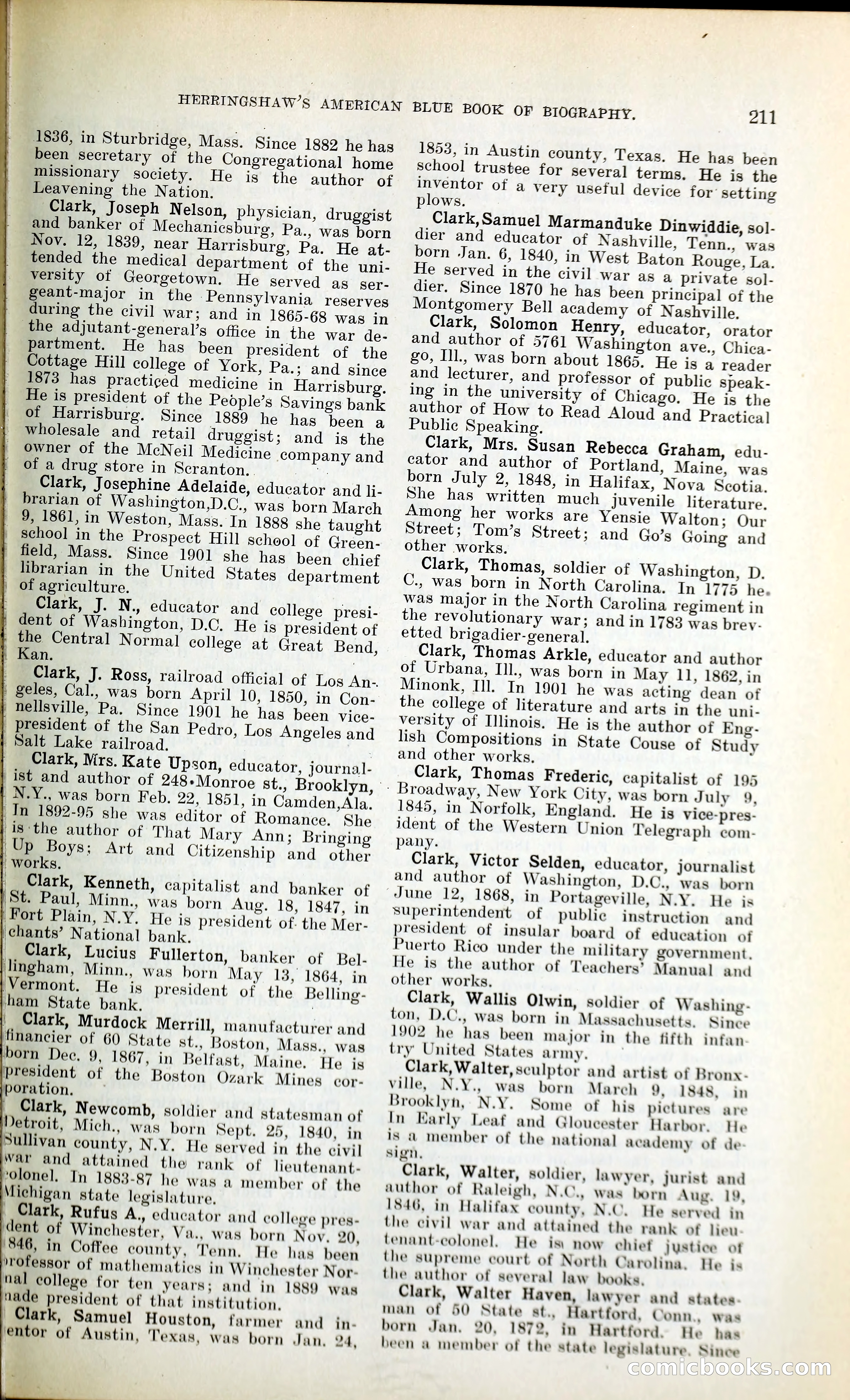 Herringshaw's American Blue Book of Biography — page 224 of 394