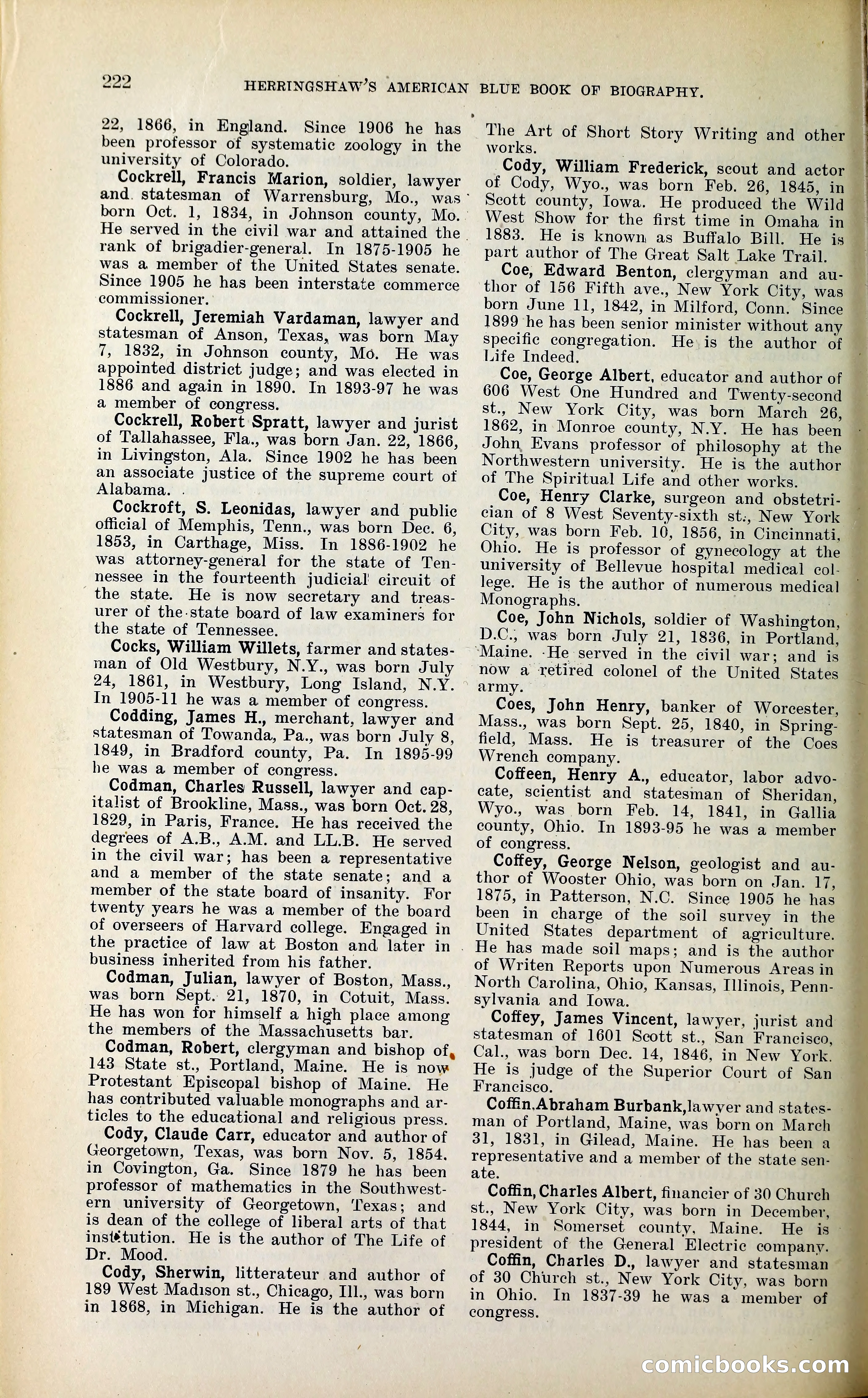 Herringshaw's American Blue Book of Biography — page 235 of 394