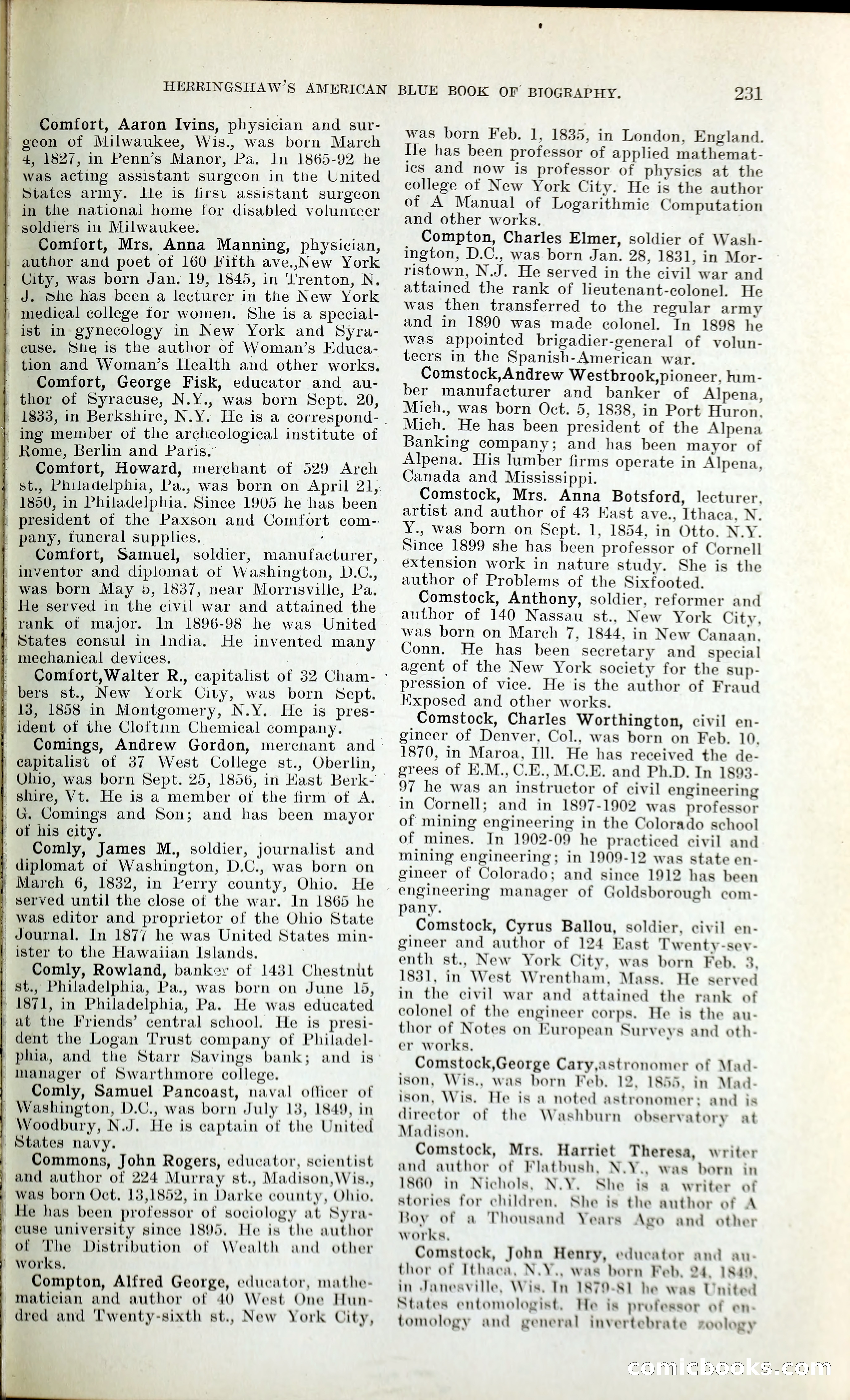 Herringshaw's American Blue Book of Biography — page 244 of 394