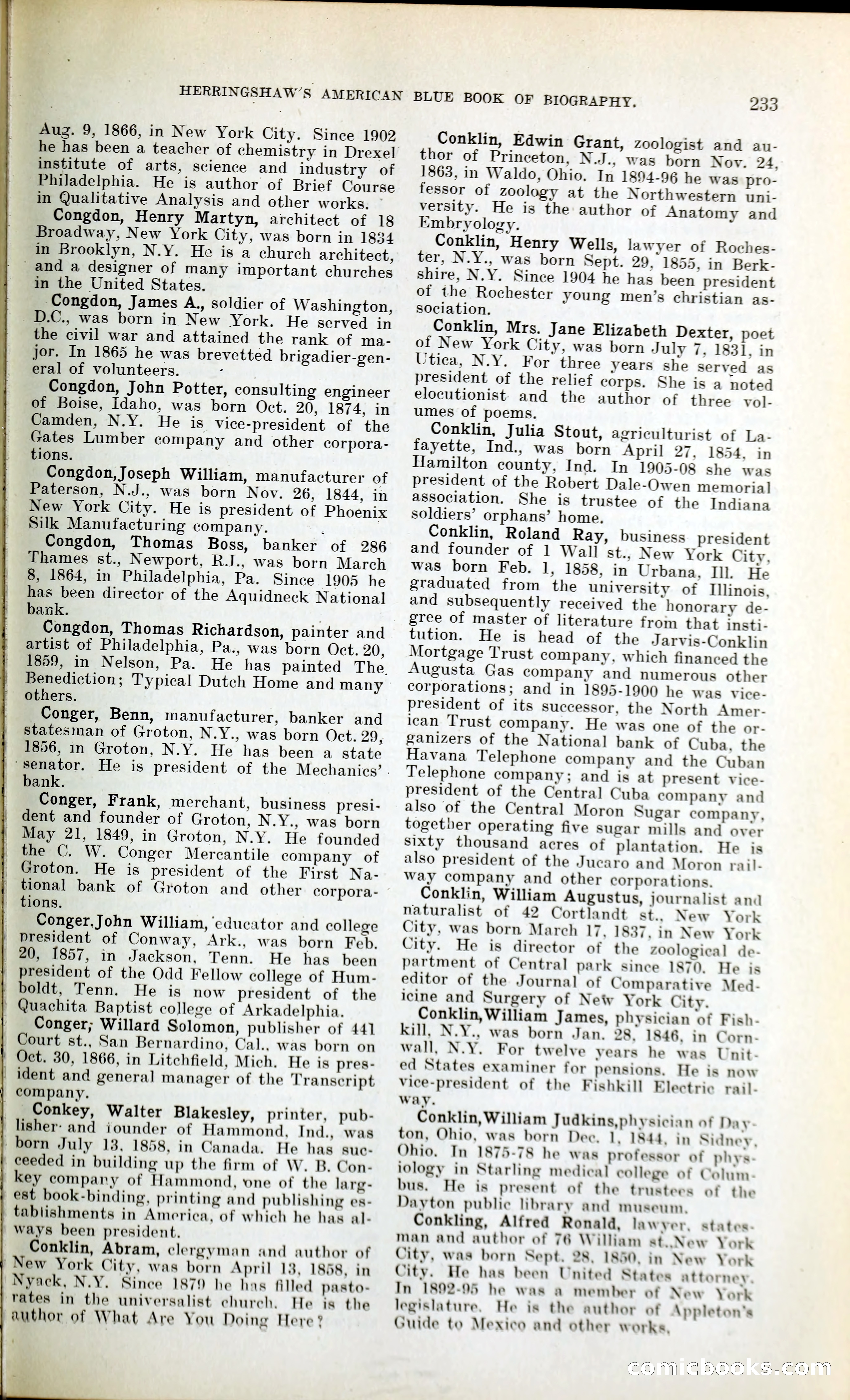 Herringshaw's American Blue Book of Biography — page 246 of 394
