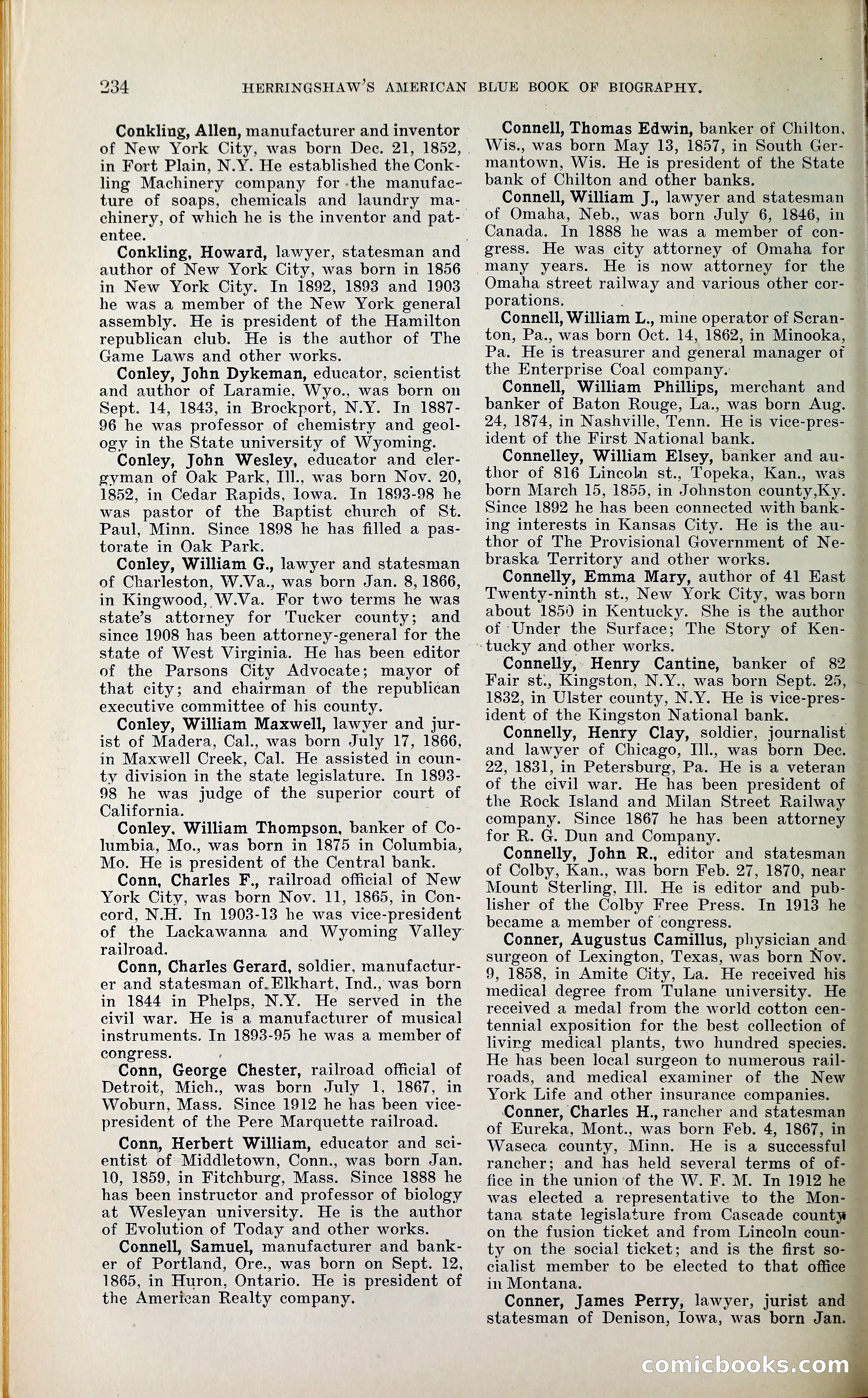 Herringshaw's American Blue Book of Biography — page 247 of 394