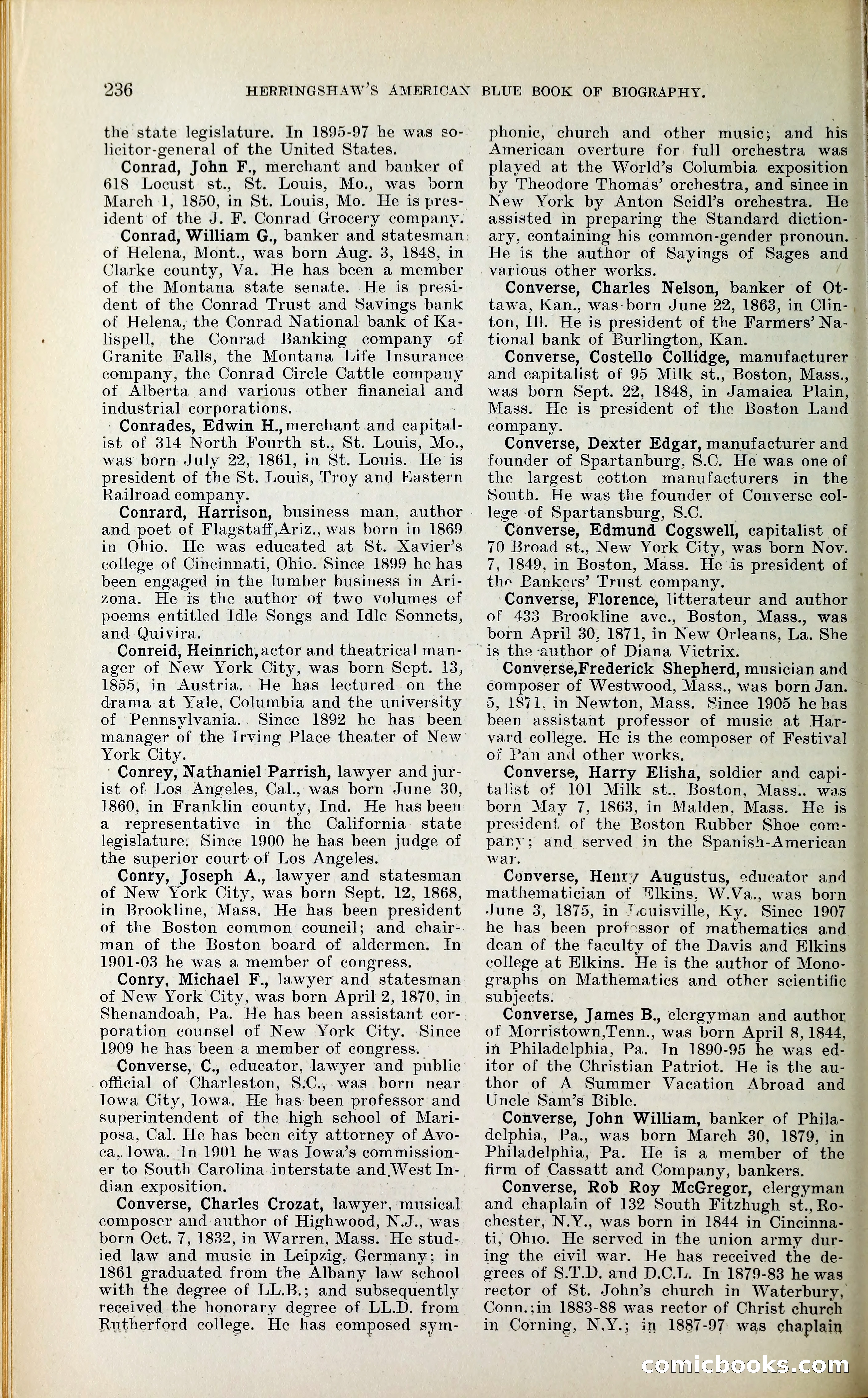 Herringshaw's American Blue Book of Biography — page 249 of 394