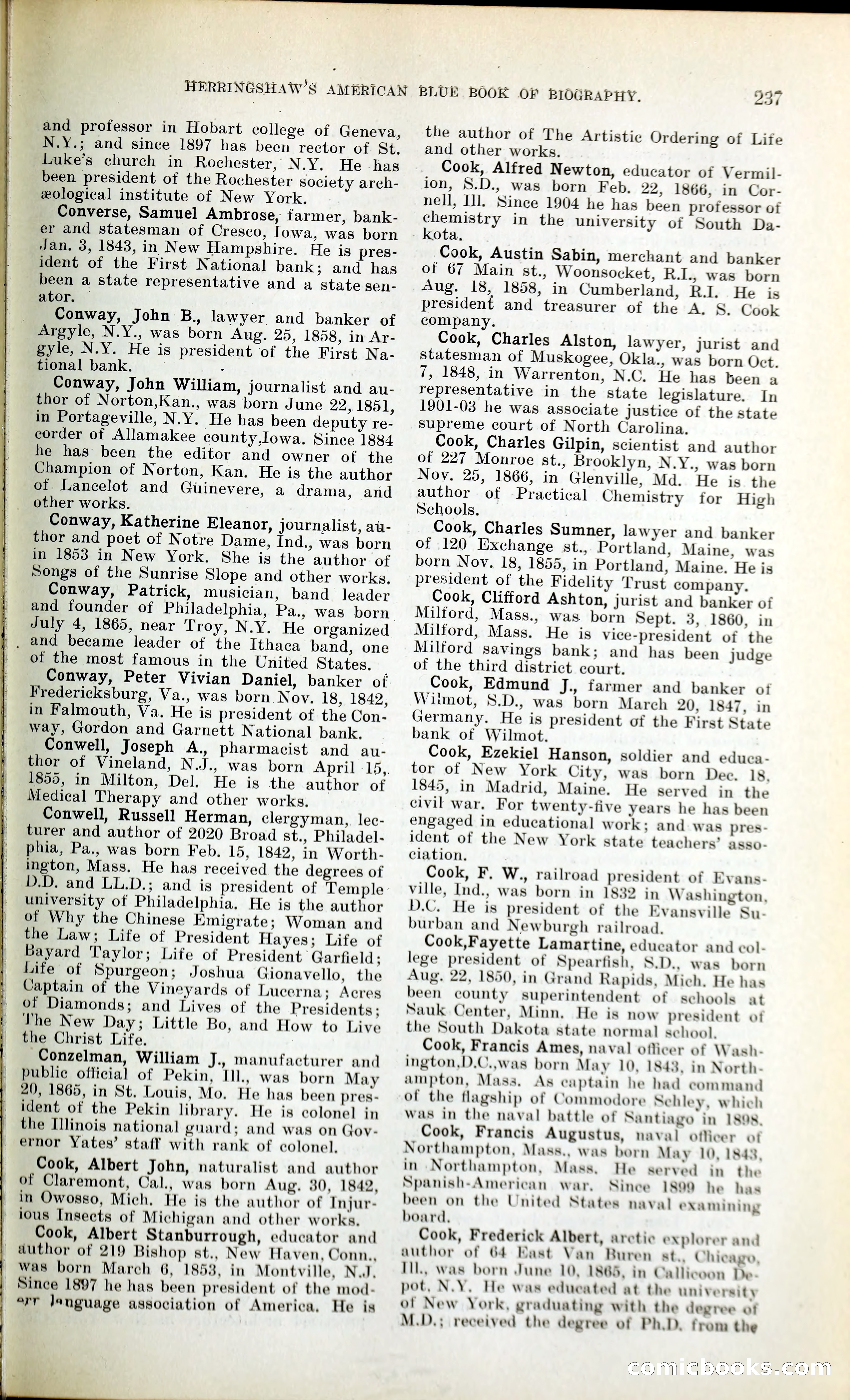 Herringshaw's American Blue Book of Biography — page 250 of 394