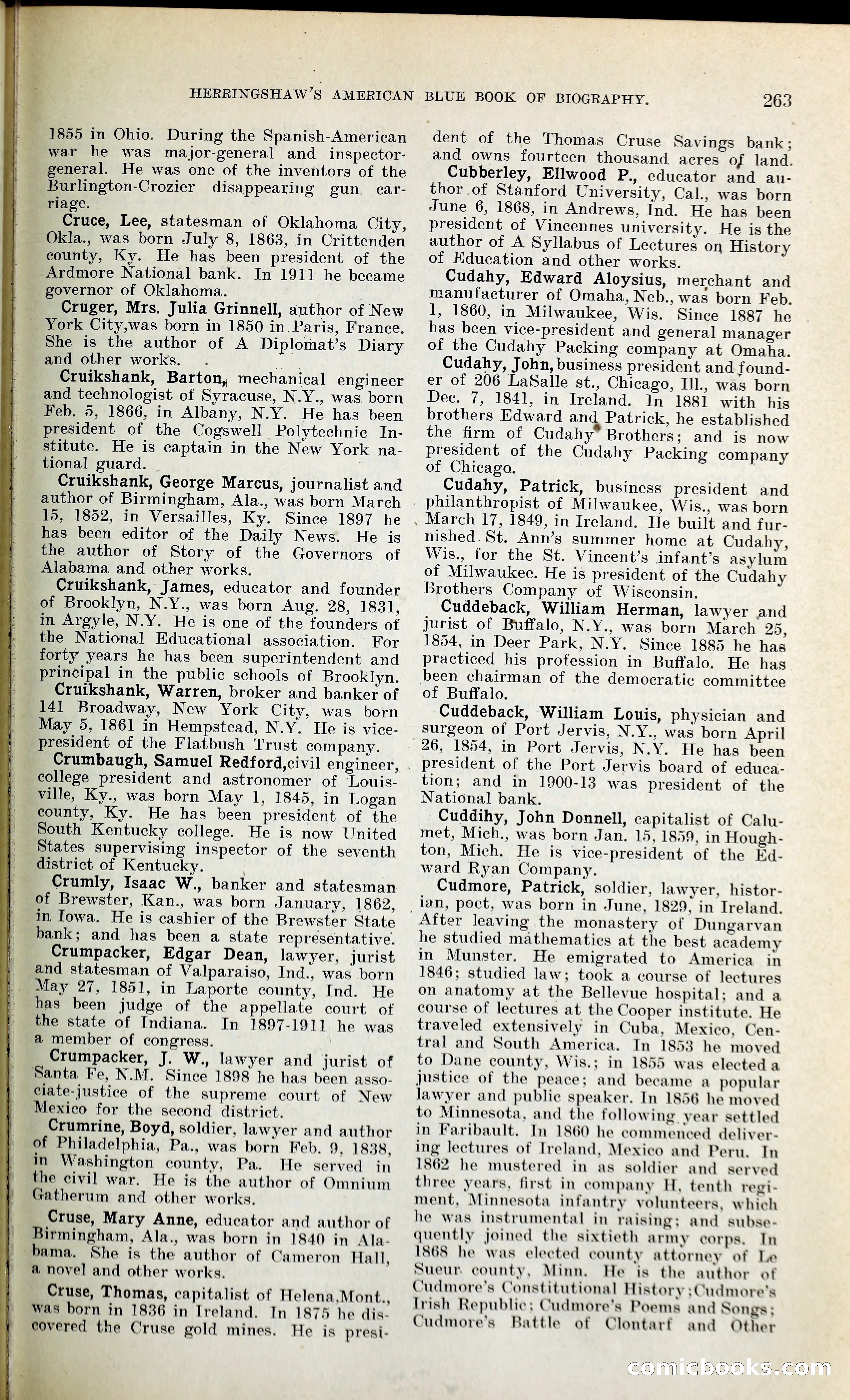 Herringshaw's American Blue Book of Biography — page 278 of 394