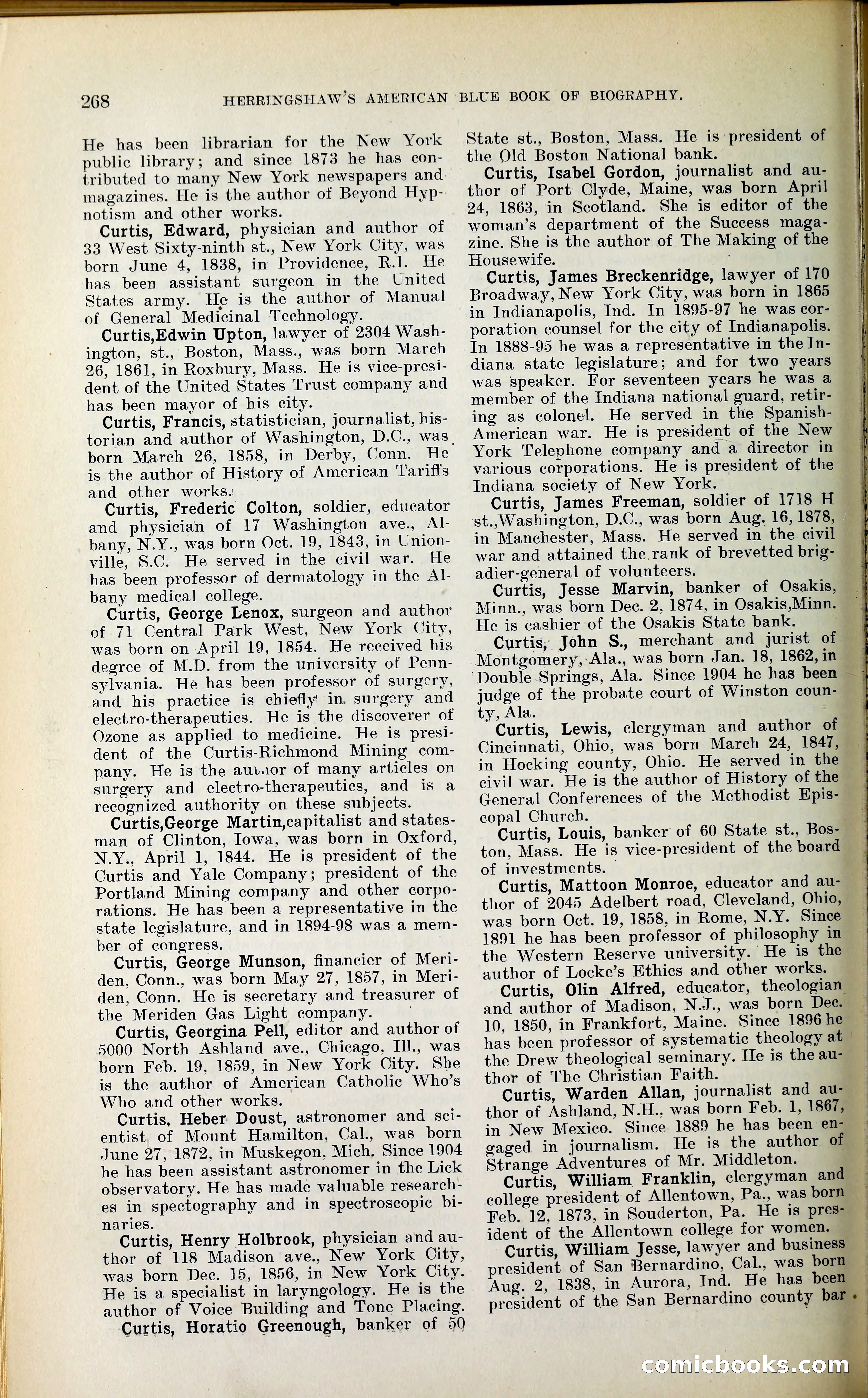 Herringshaw's American Blue Book of Biography — page 283 of 394