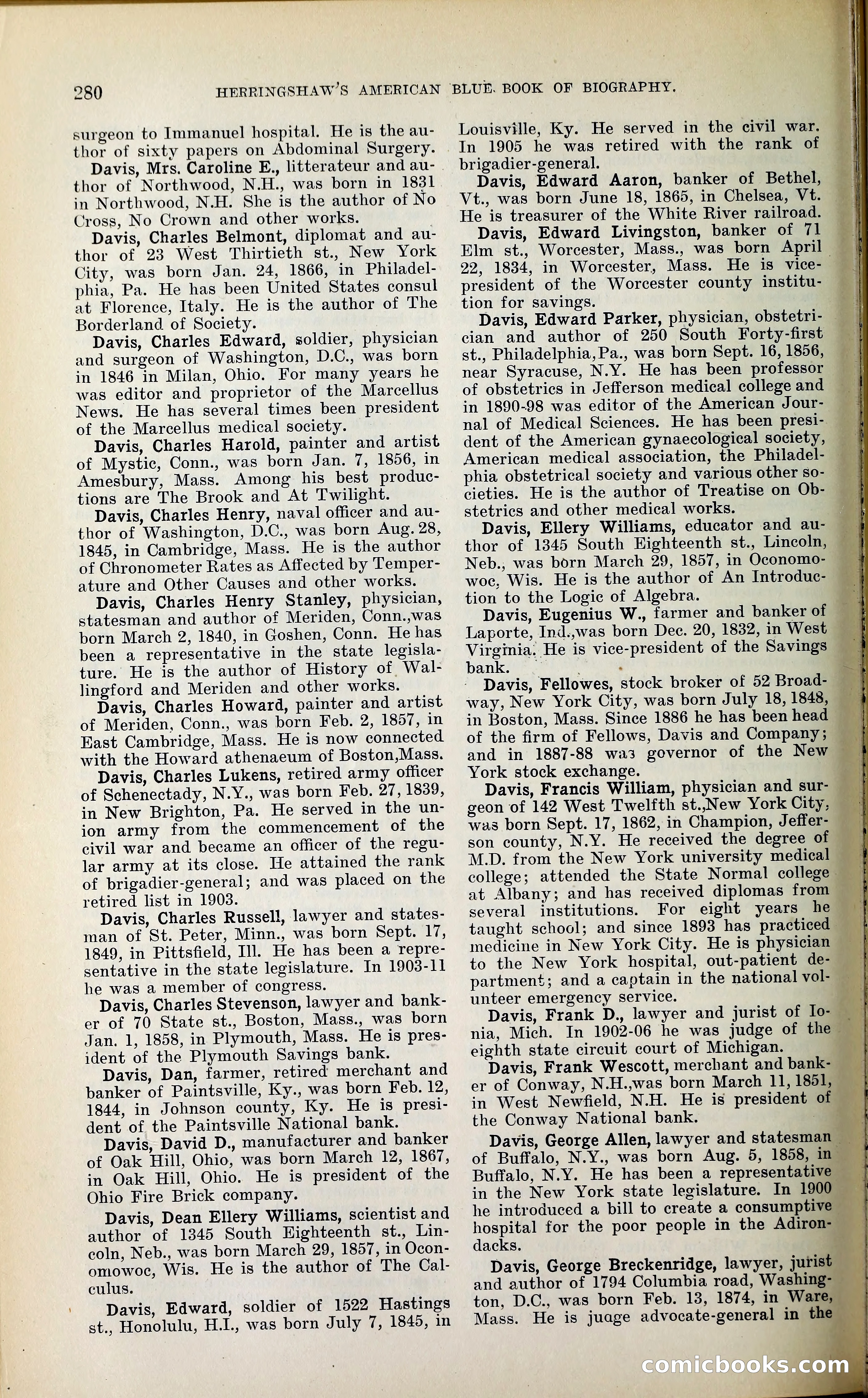 Herringshaw's American Blue Book of Biography — page 295 of 394