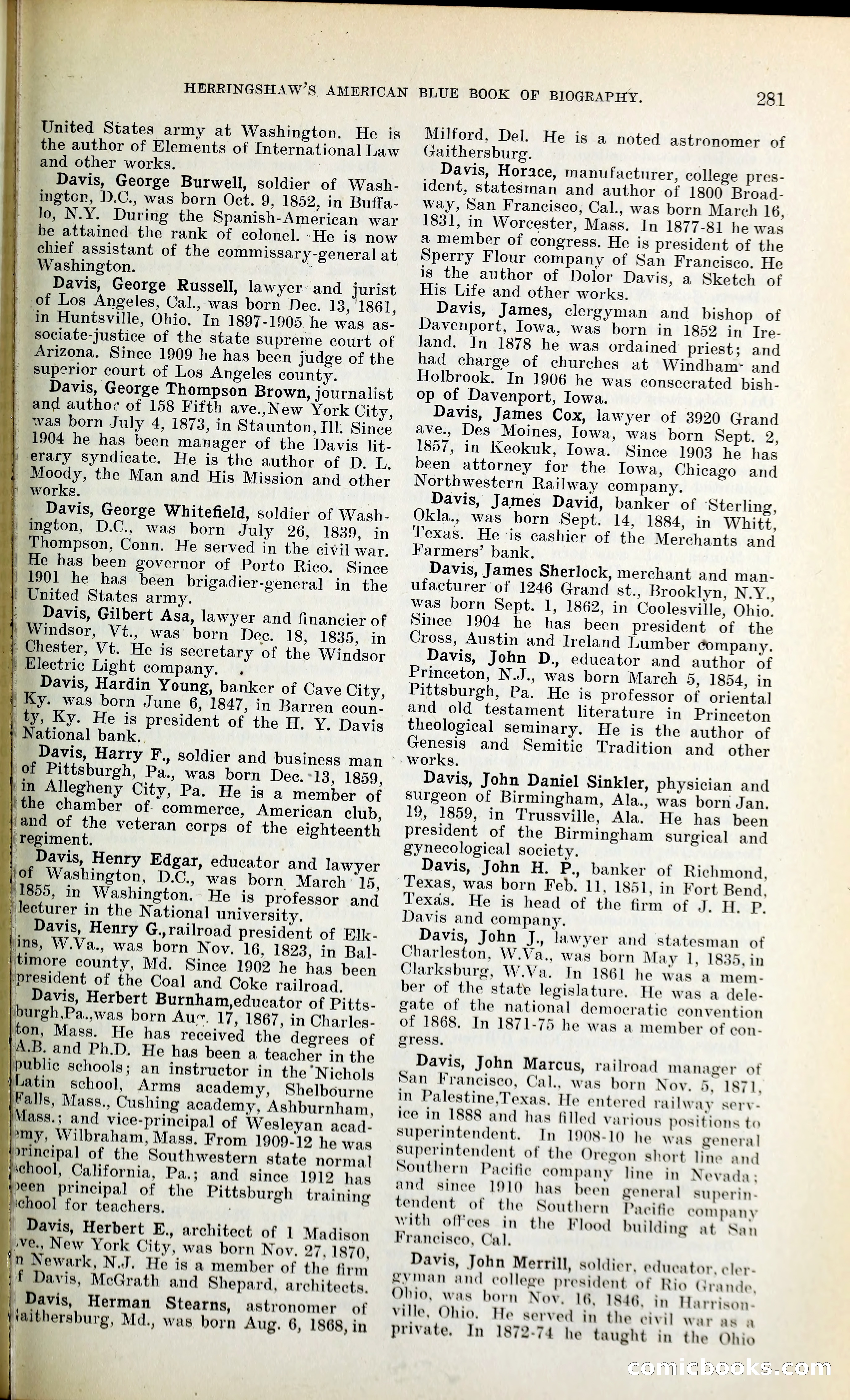 Herringshaw's American Blue Book of Biography — page 296 of 394