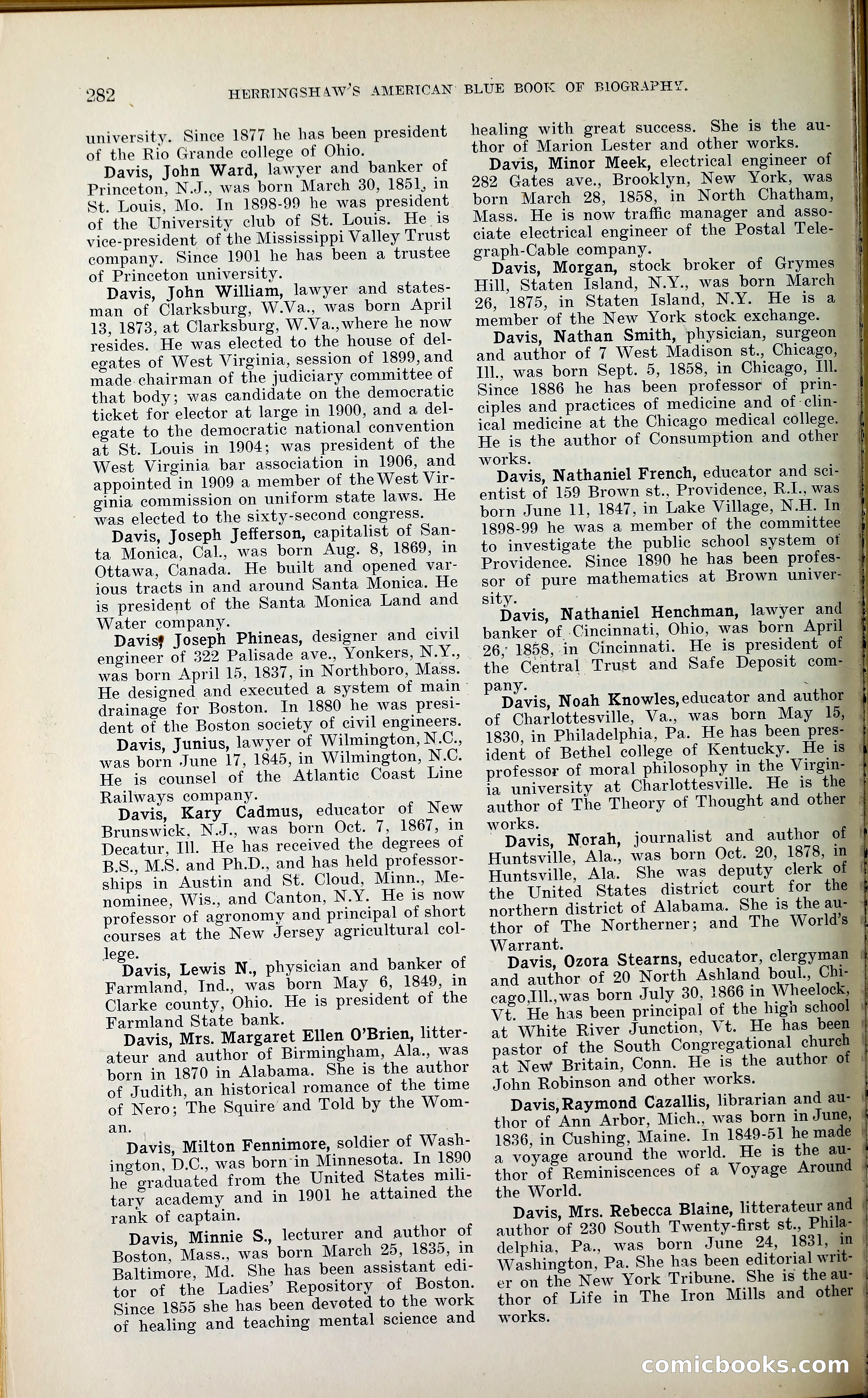 Herringshaw's American Blue Book of Biography — page 297 of 394