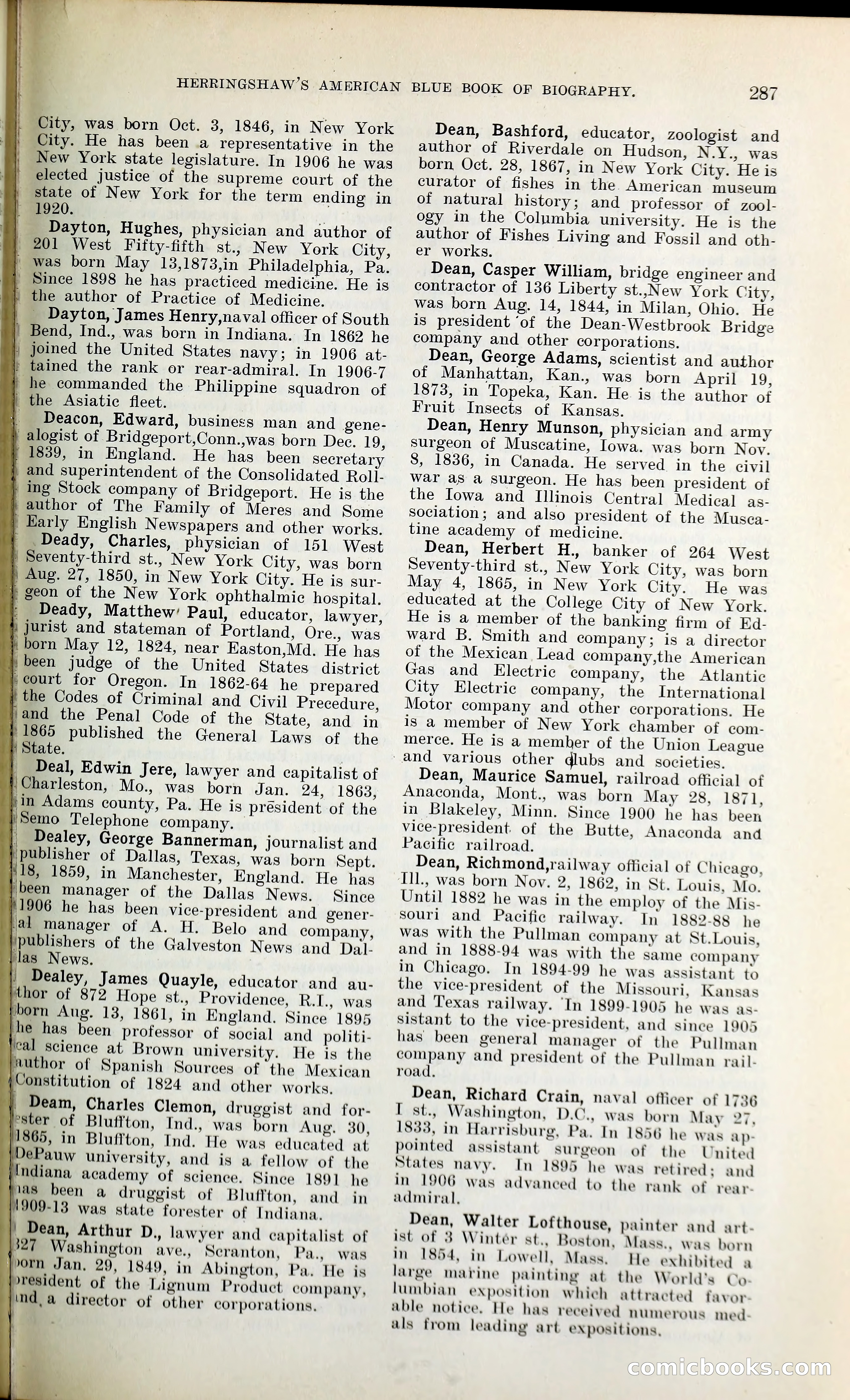 Herringshaw's American Blue Book of Biography — page 302 of 394