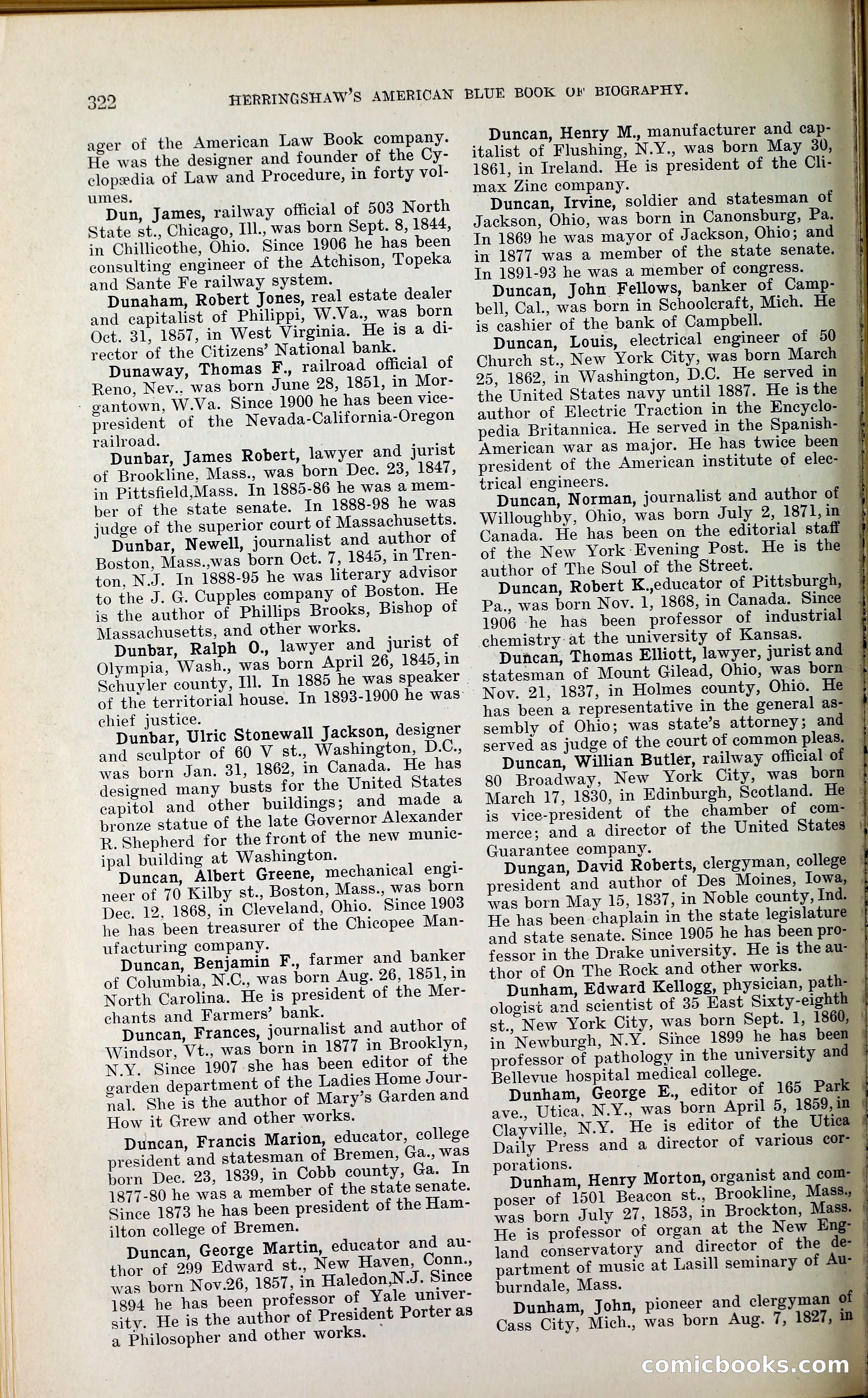 Herringshaw's American Blue Book of Biography — page 337 of 394