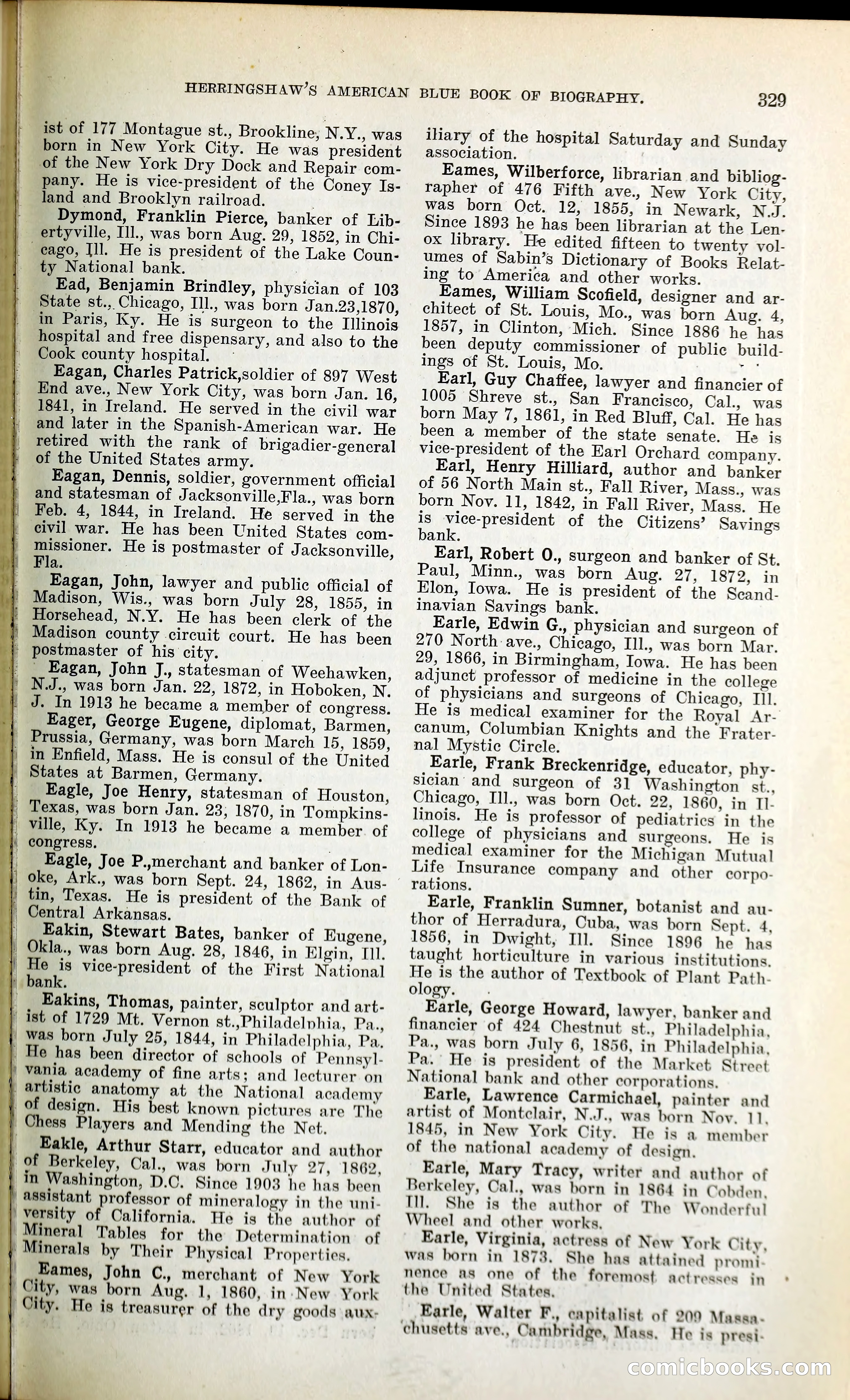Herringshaw's American Blue Book of Biography — page 344 of 394