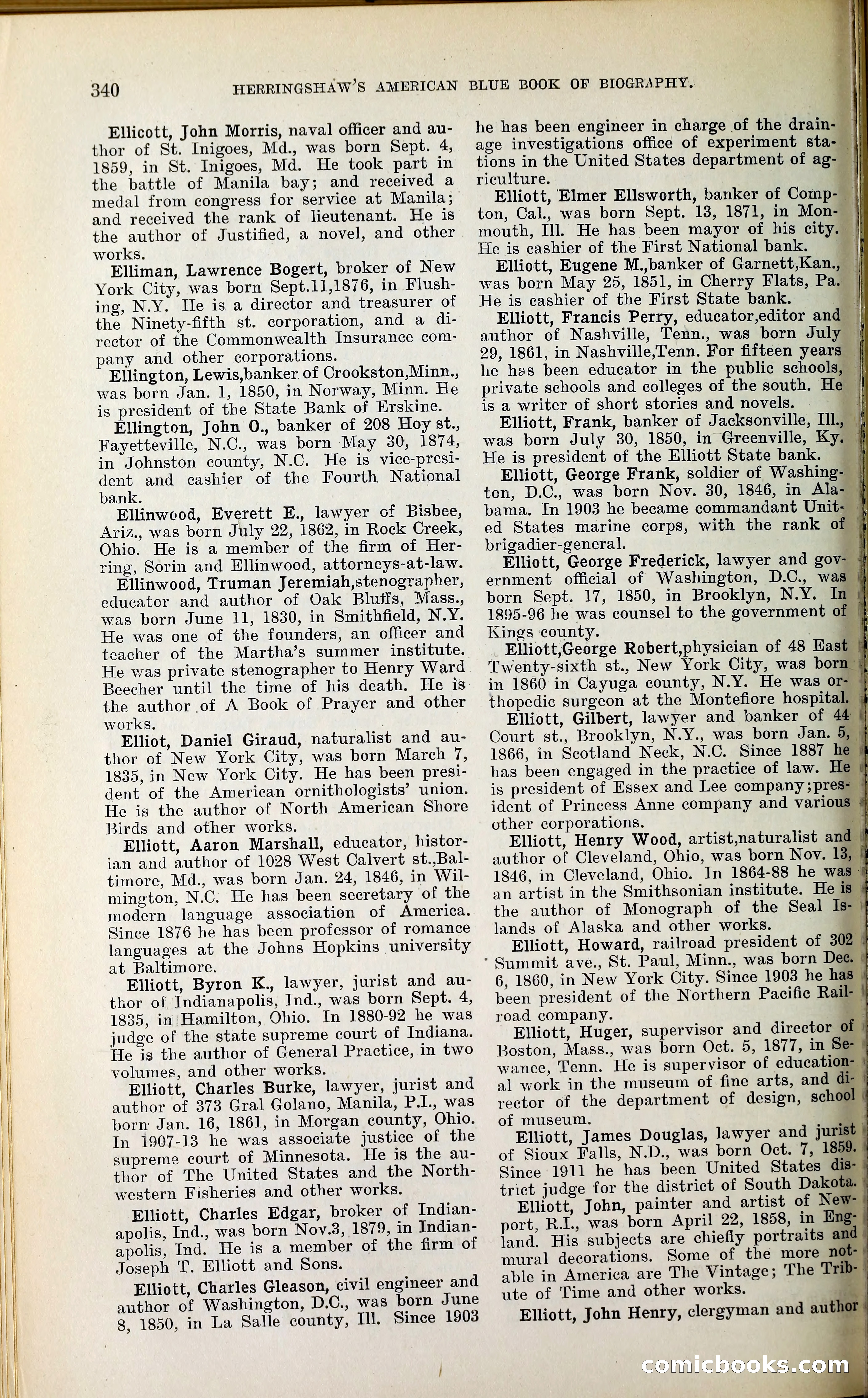 Herringshaw's American Blue Book of Biography — page 355 of 394