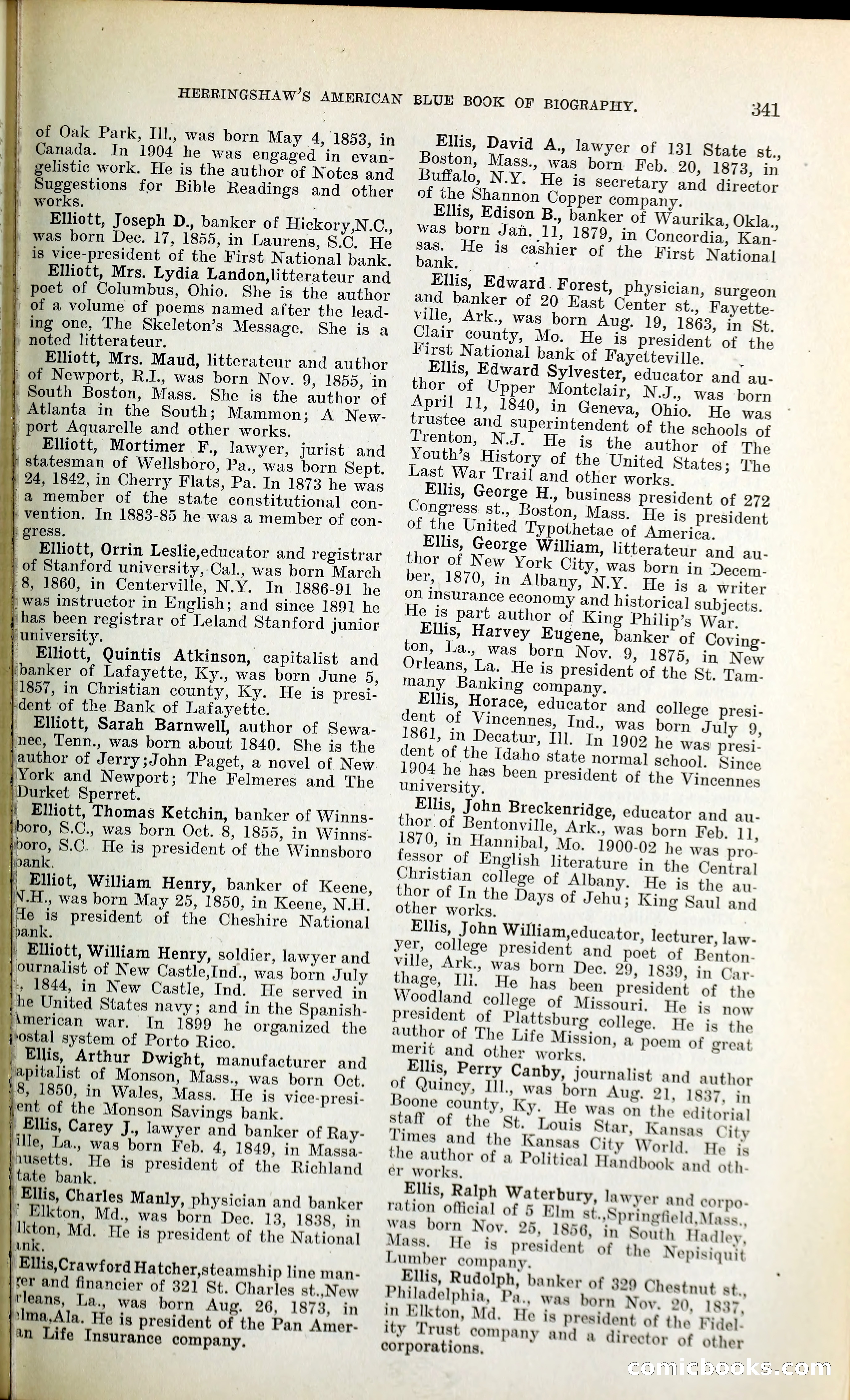 Herringshaw's American Blue Book of Biography — page 356 of 394