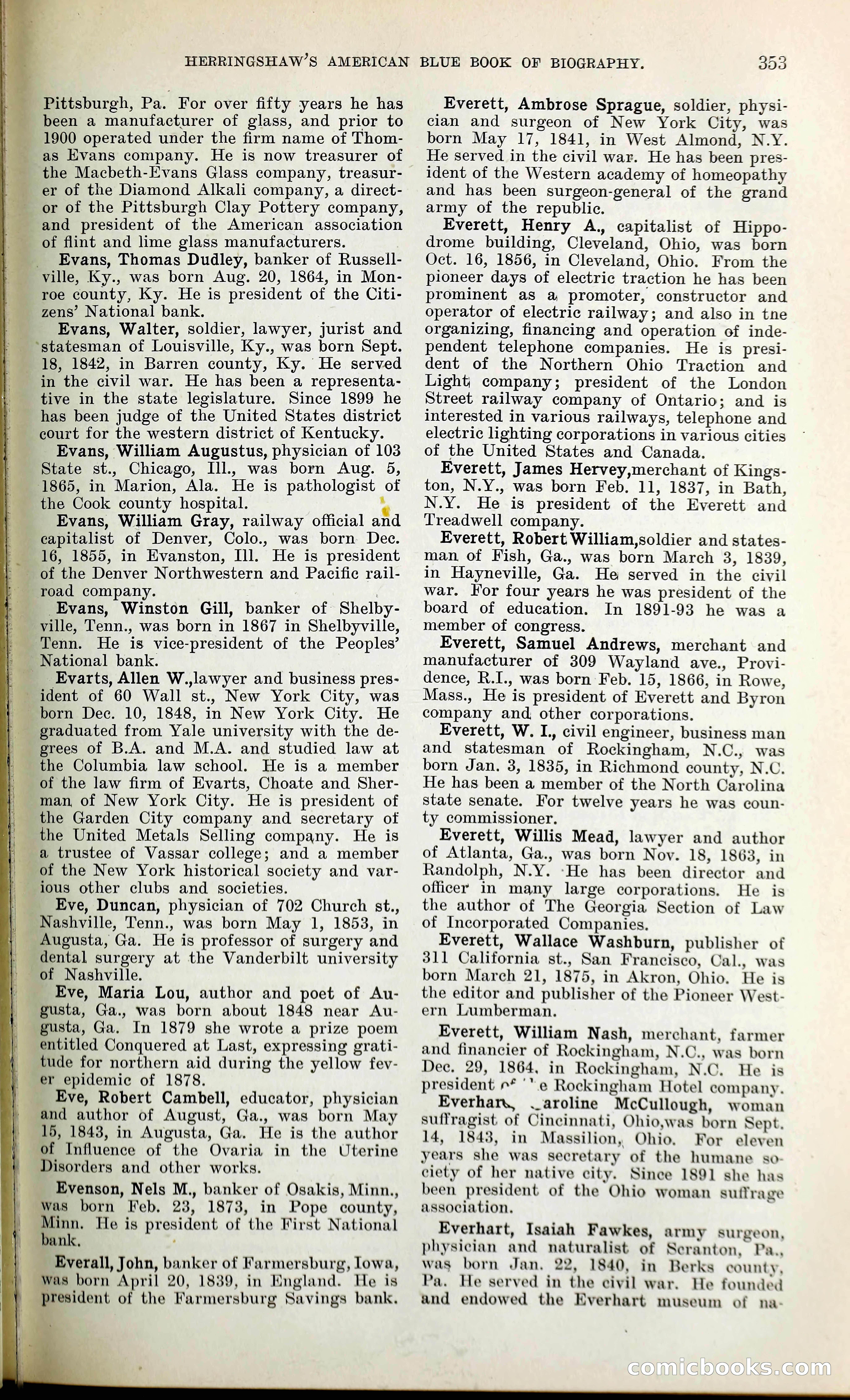 Herringshaw's American Blue Book of Biography — page 368 of 394