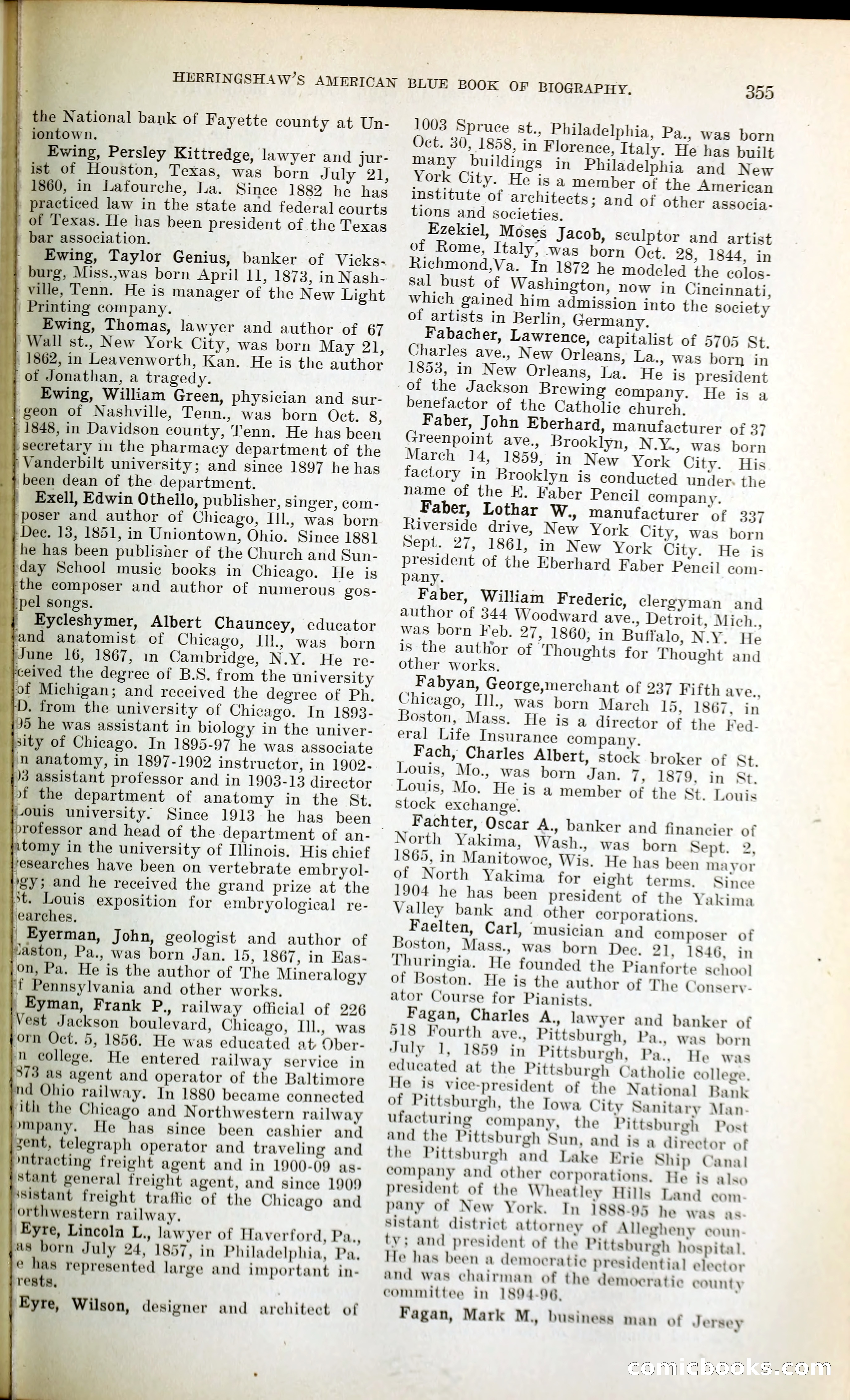 Herringshaw's American Blue Book of Biography — page 370 of 394