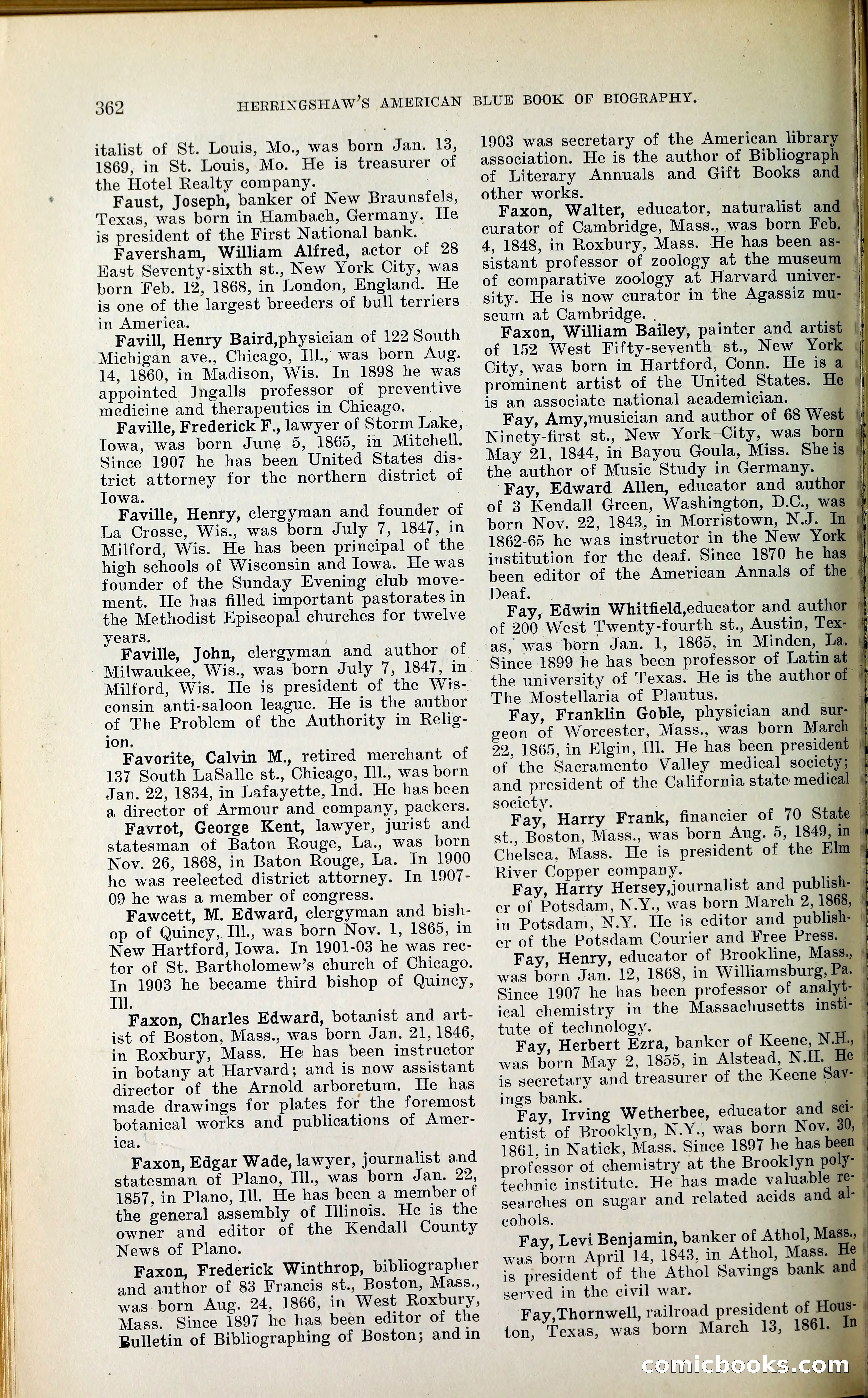 Herringshaw's American Blue Book of Biography — page 377 of 394