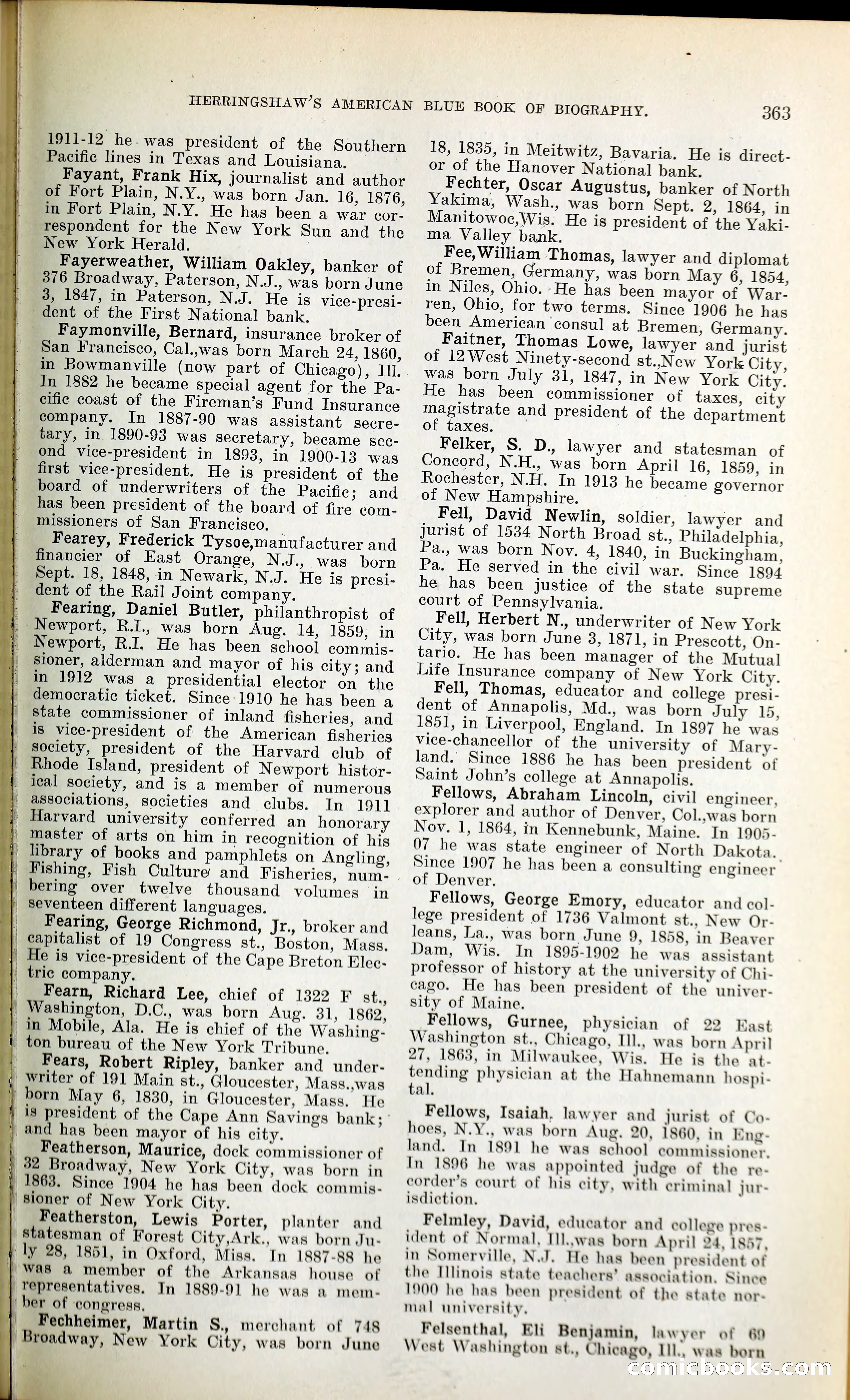 Herringshaw's American Blue Book of Biography — page 378 of 394