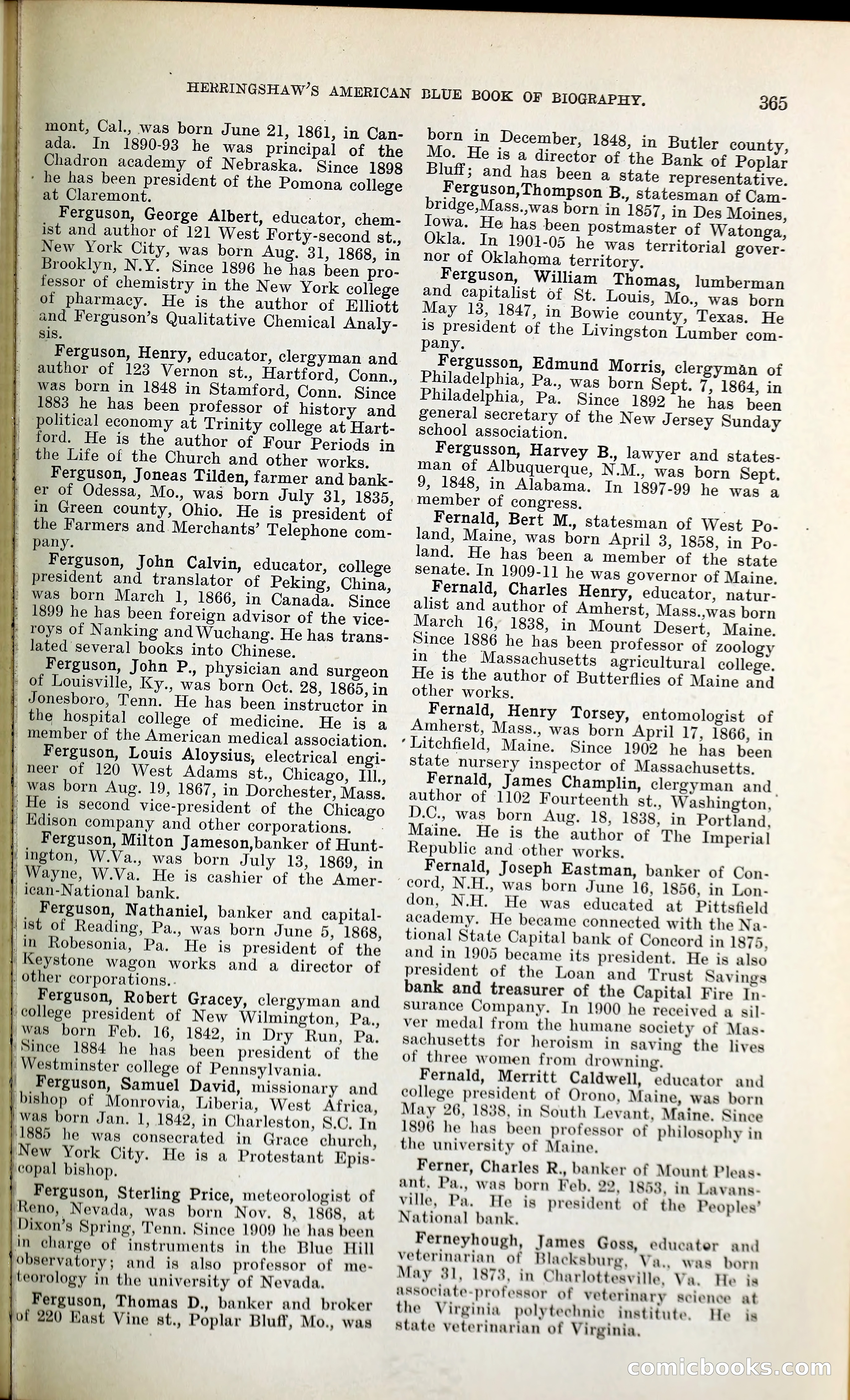 Herringshaw's American Blue Book of Biography — page 380 of 394