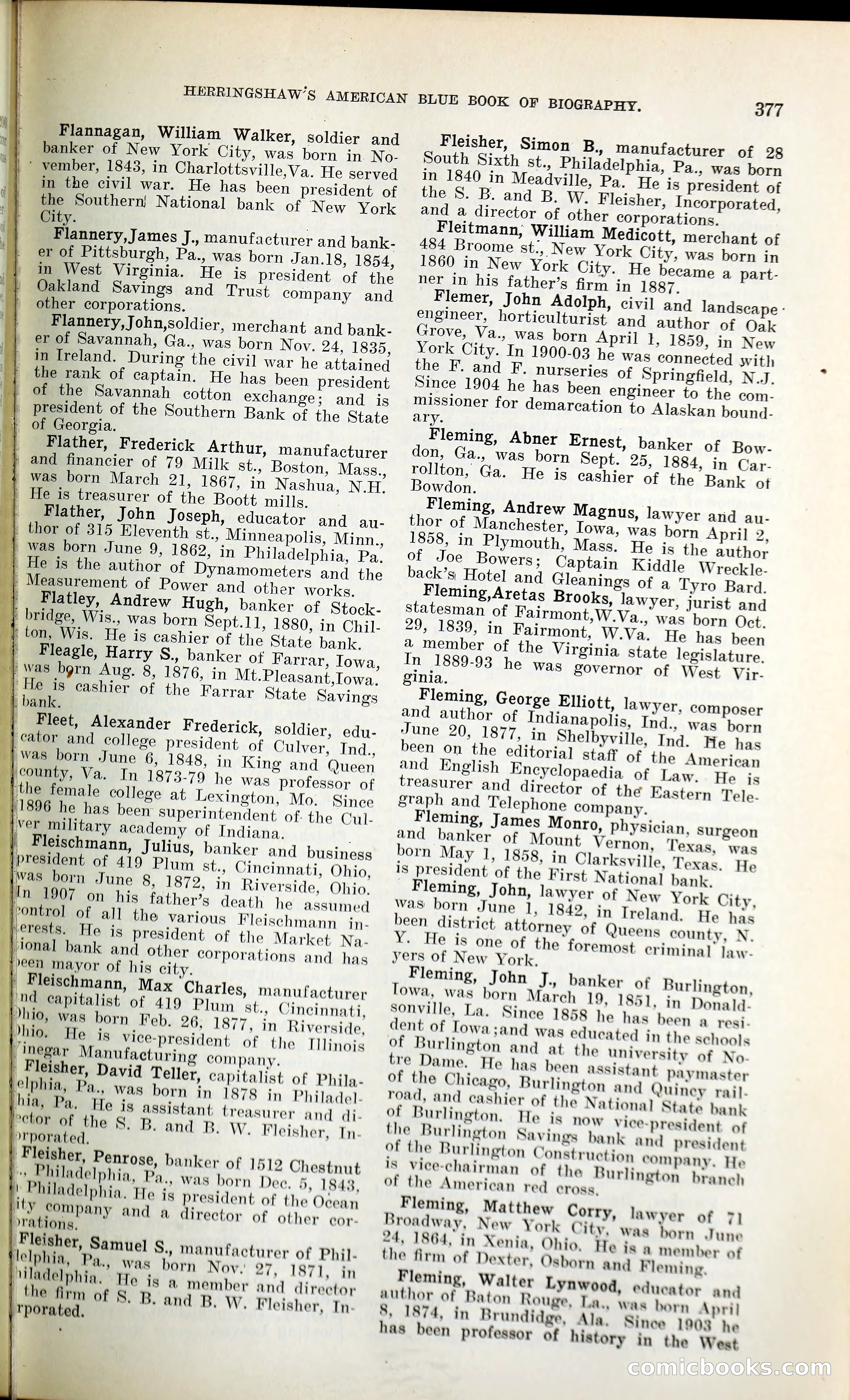 Herringshaw's American Blue Book of Biography — page 392 of 394