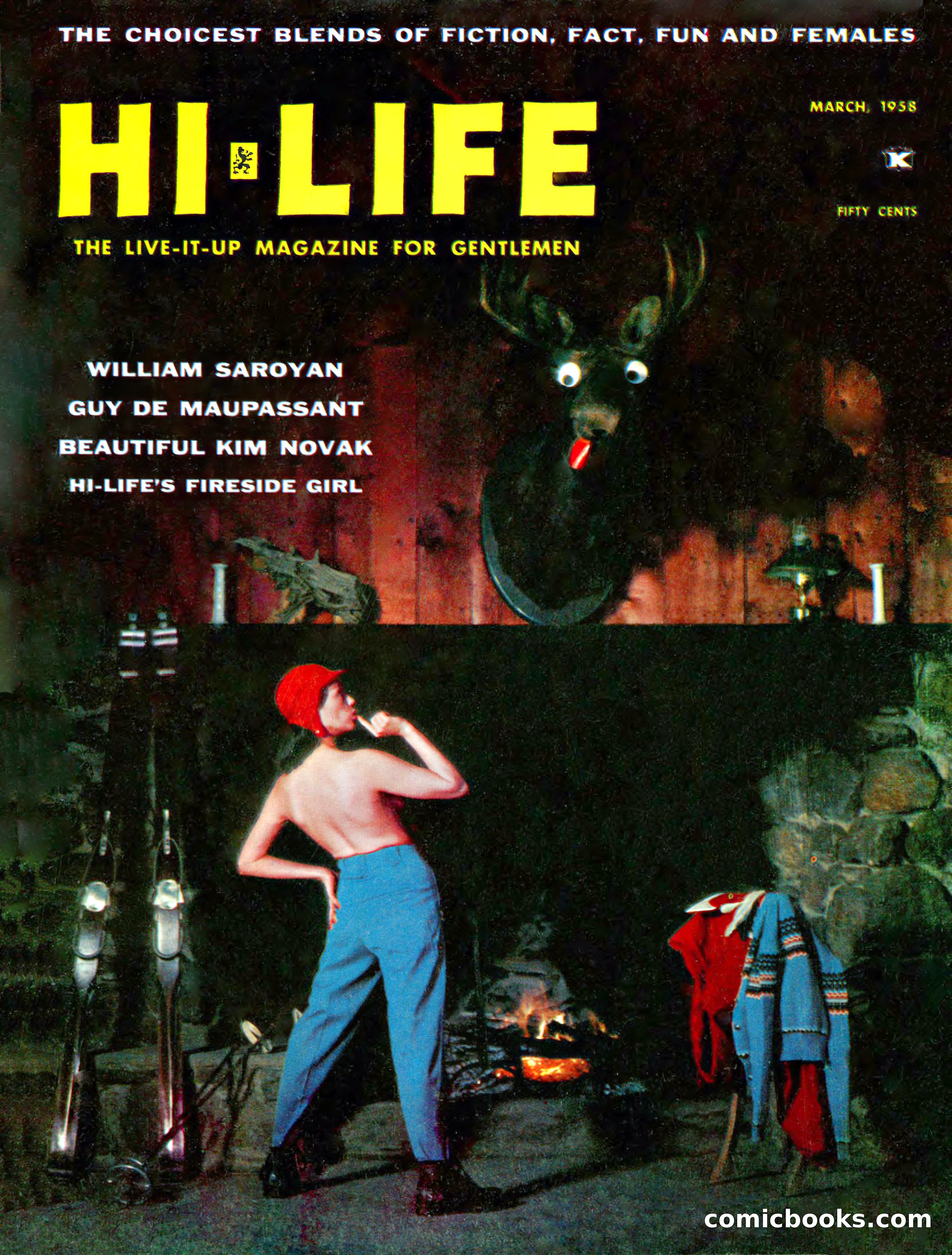 Hi-Life Magazine Cover, March 1958