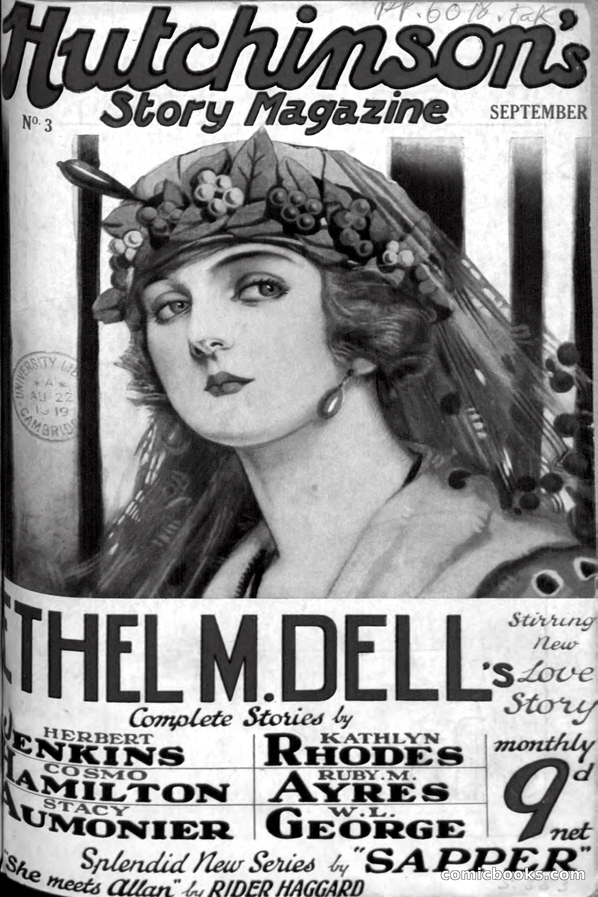 Hutchinson's Story Magazine, September 1919 — page 1 of 132