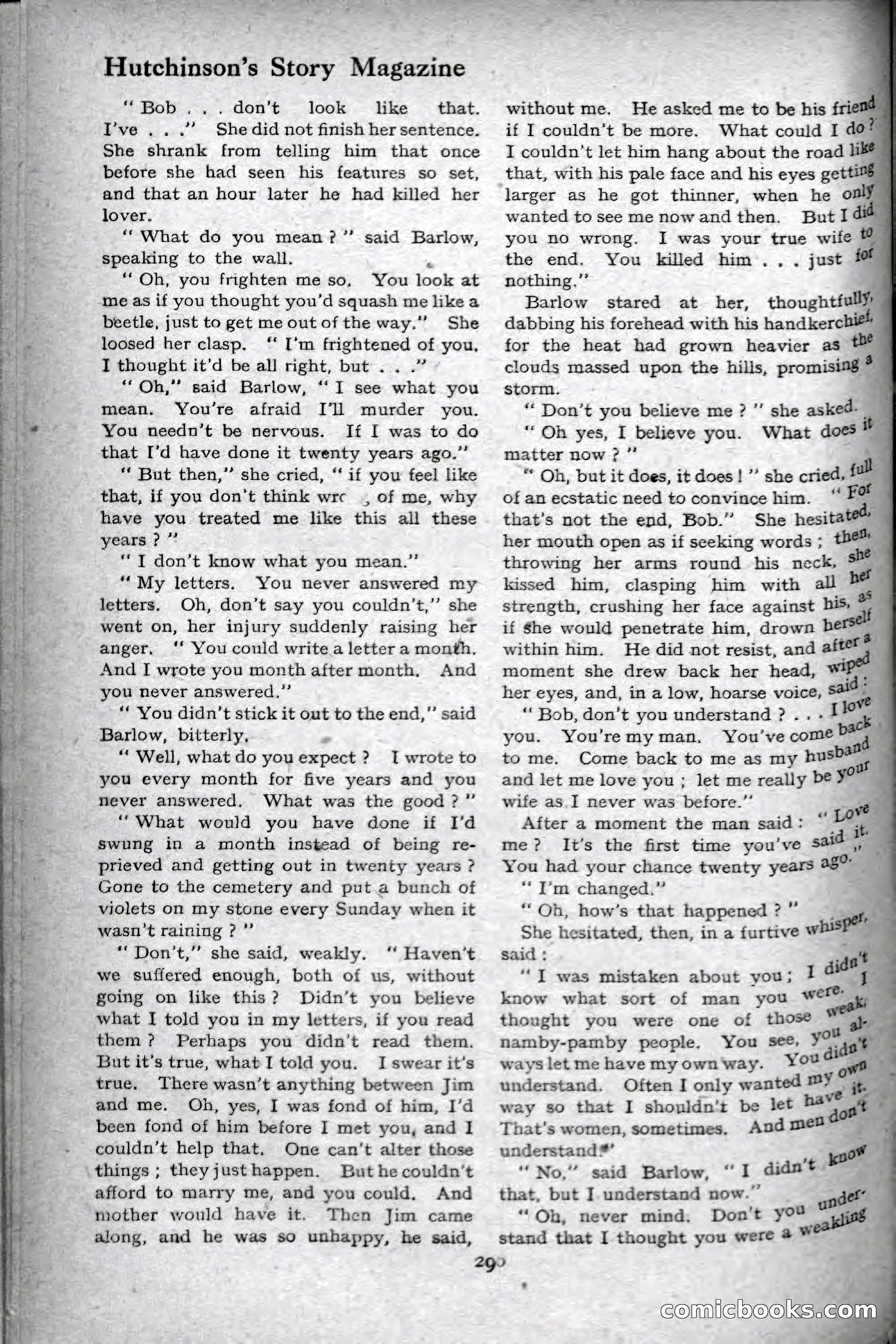 Hutchinson's Story Magazine, September 1919 — page 36 of 132