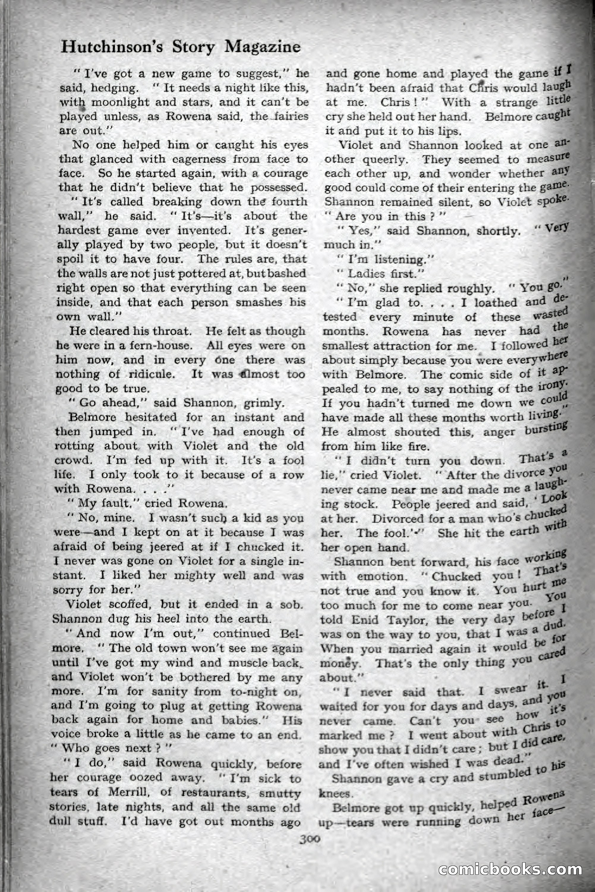 Hutchinson's Story Magazine, September 1919 — page 46 of 132