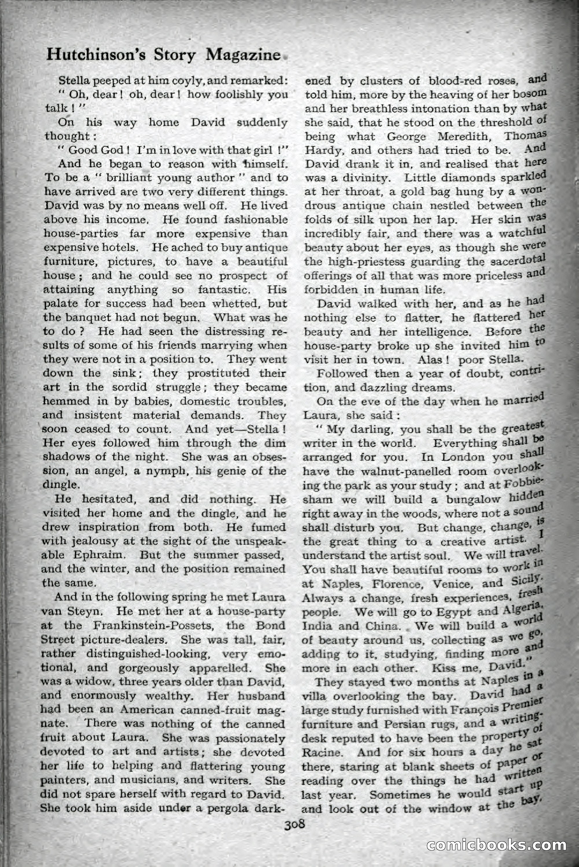 Hutchinson's Story Magazine, September 1919 — page 54 of 132