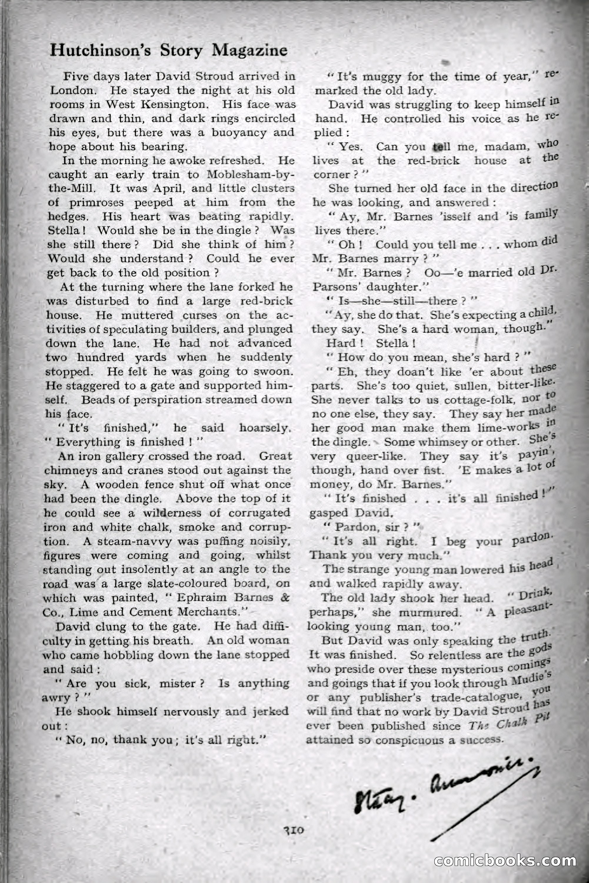 Hutchinson's Story Magazine, September 1919 — page 56 of 132